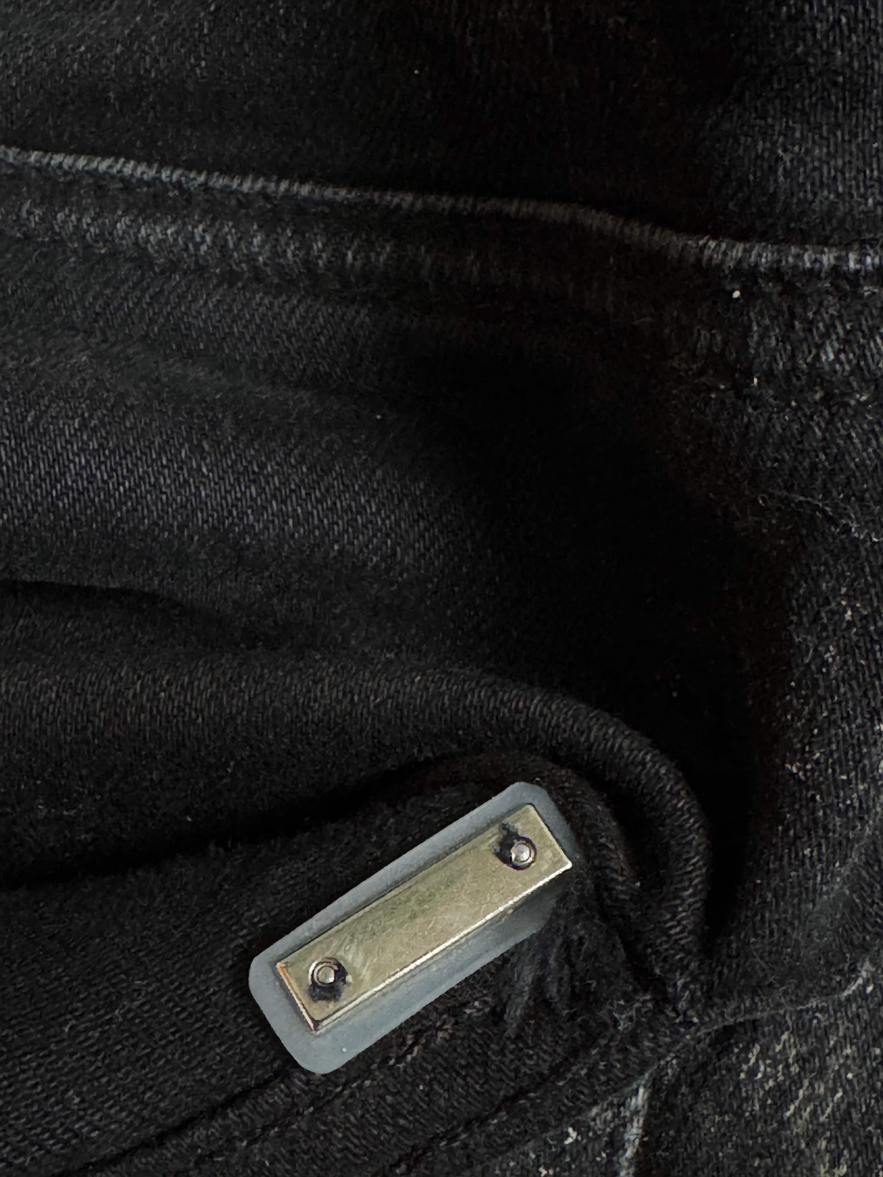 Amiri MX1 Black Camo Patch Jeans