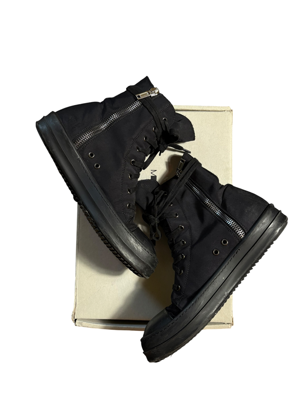 Rick Owens DRKSHDW Cargo Ramones Sneakers - Size 41