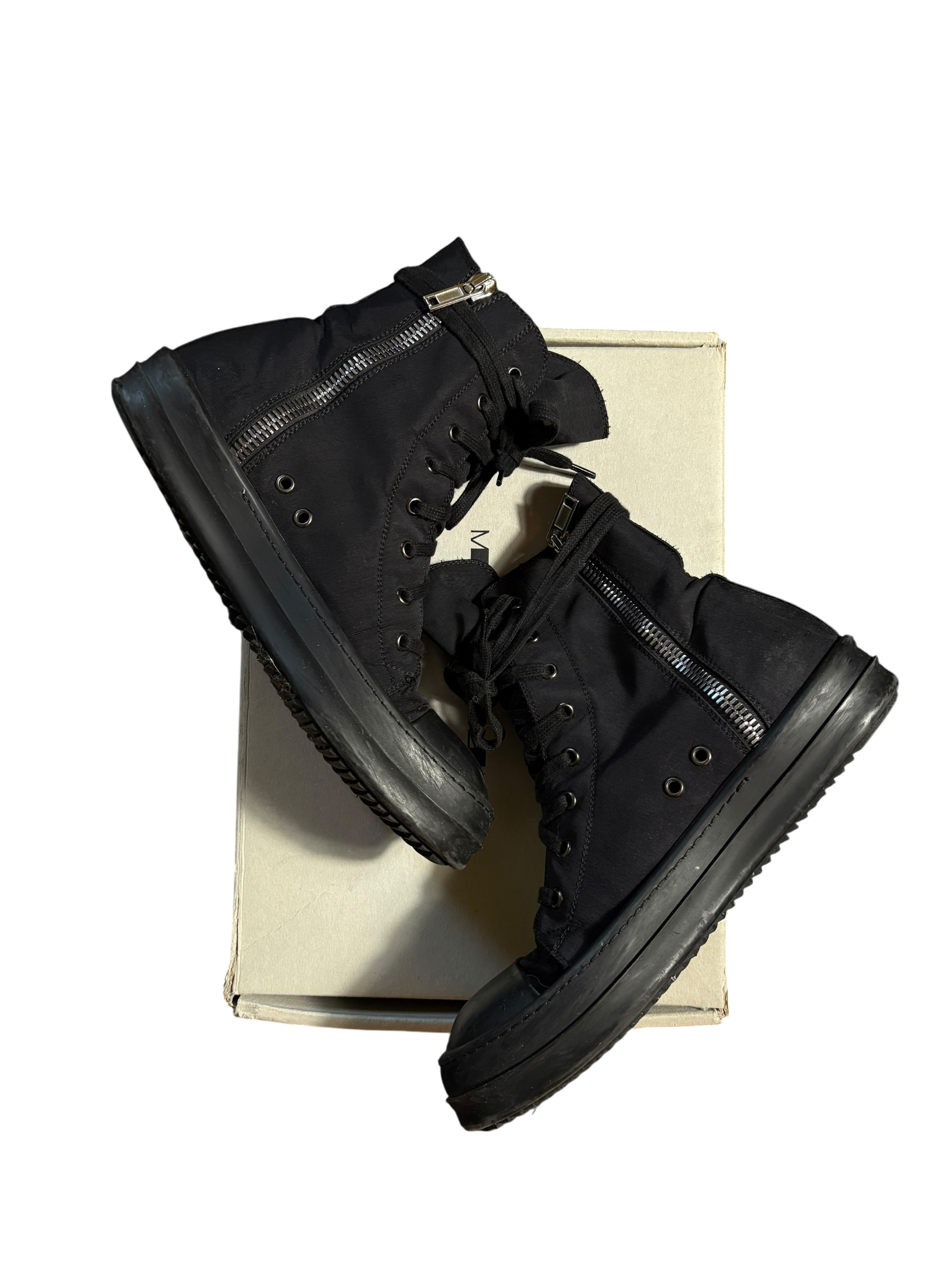 Rick Owens DRKSHDW Cargo Ramones Sneakers - Size 41