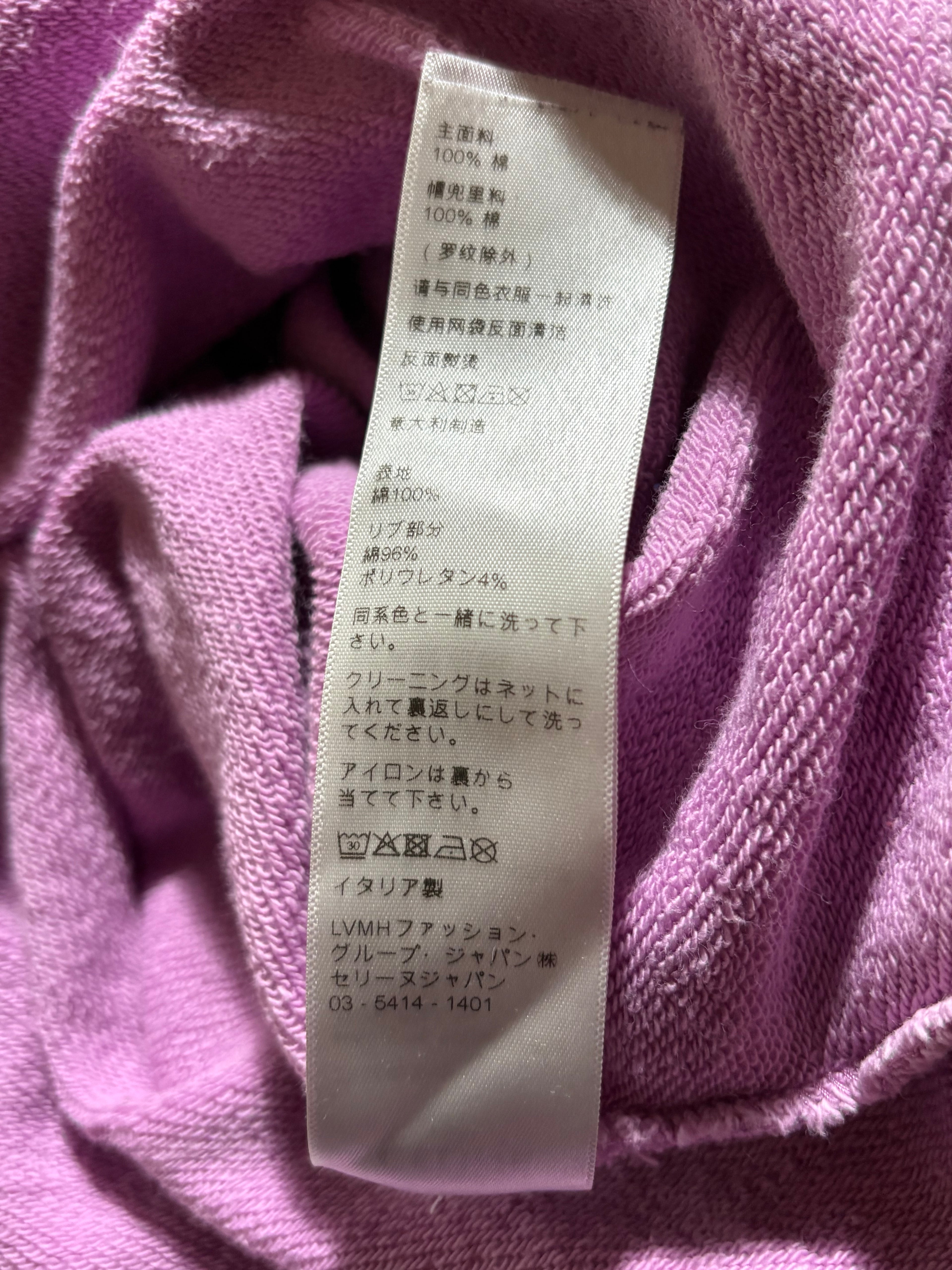 Celine Classic Pink Logo Hoodie - Size M