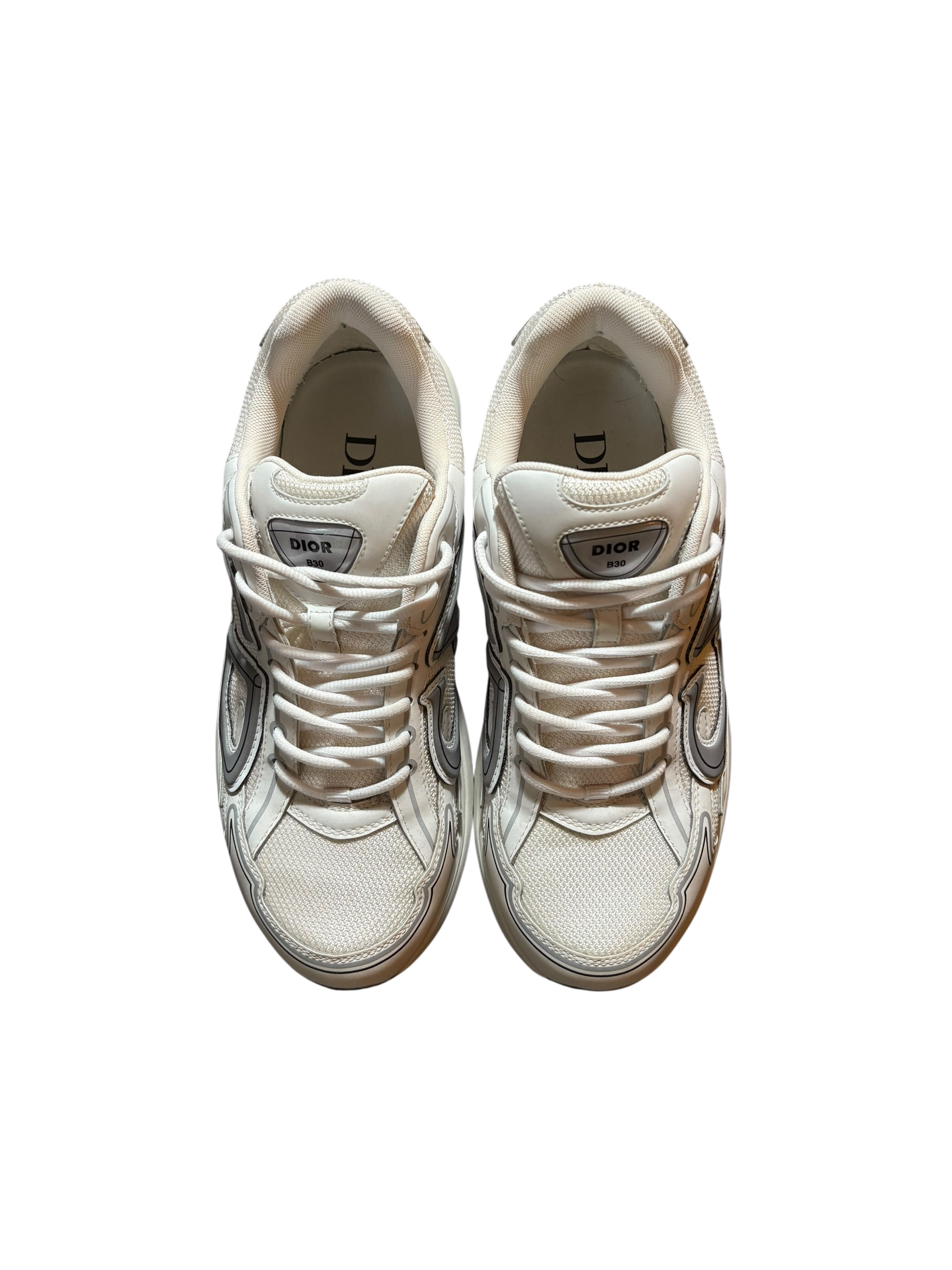 Dior B30 White Sneakers - Size 9