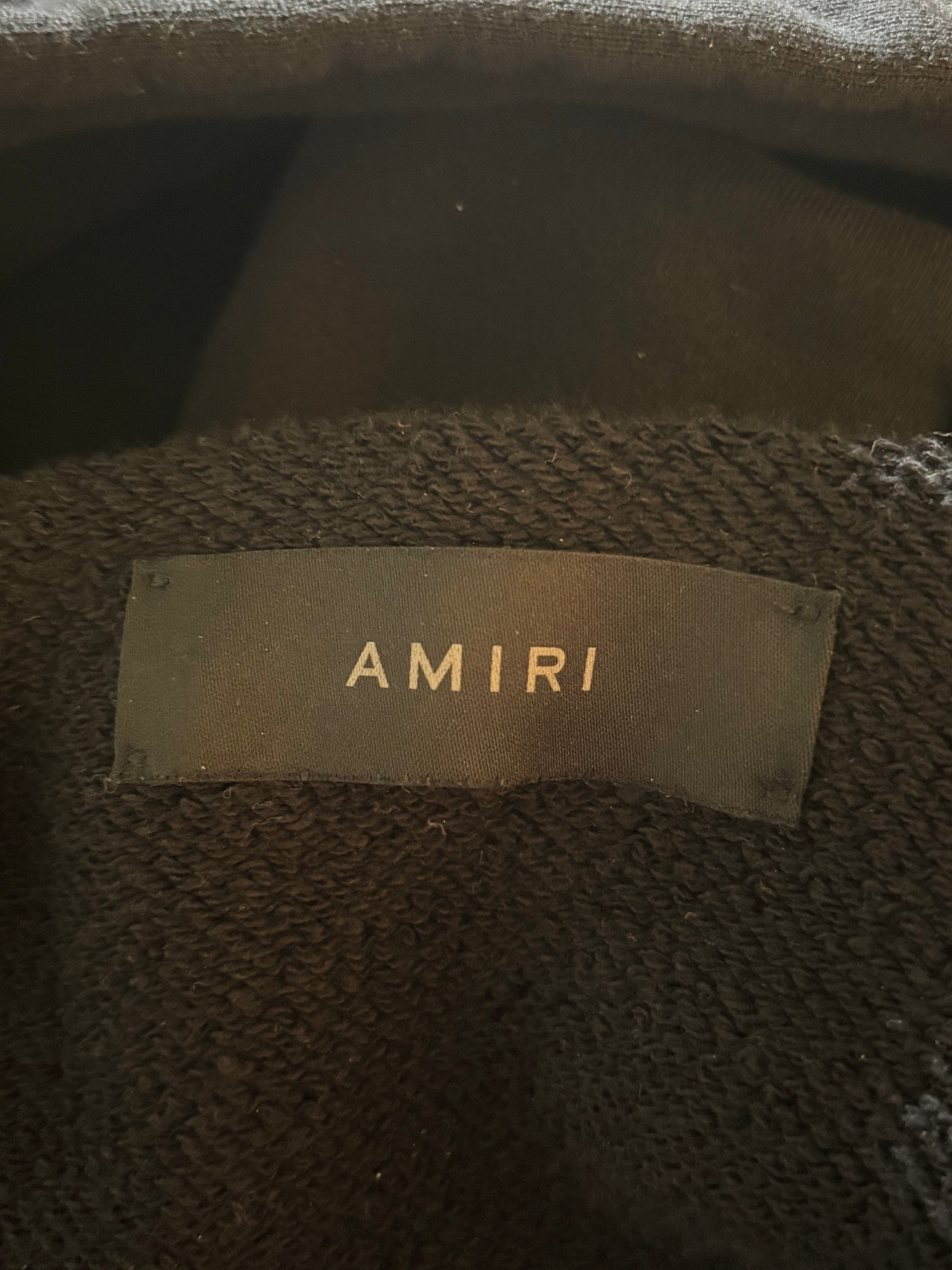 Amiri Snake Sleeves Pullover Hoodie - Size XL