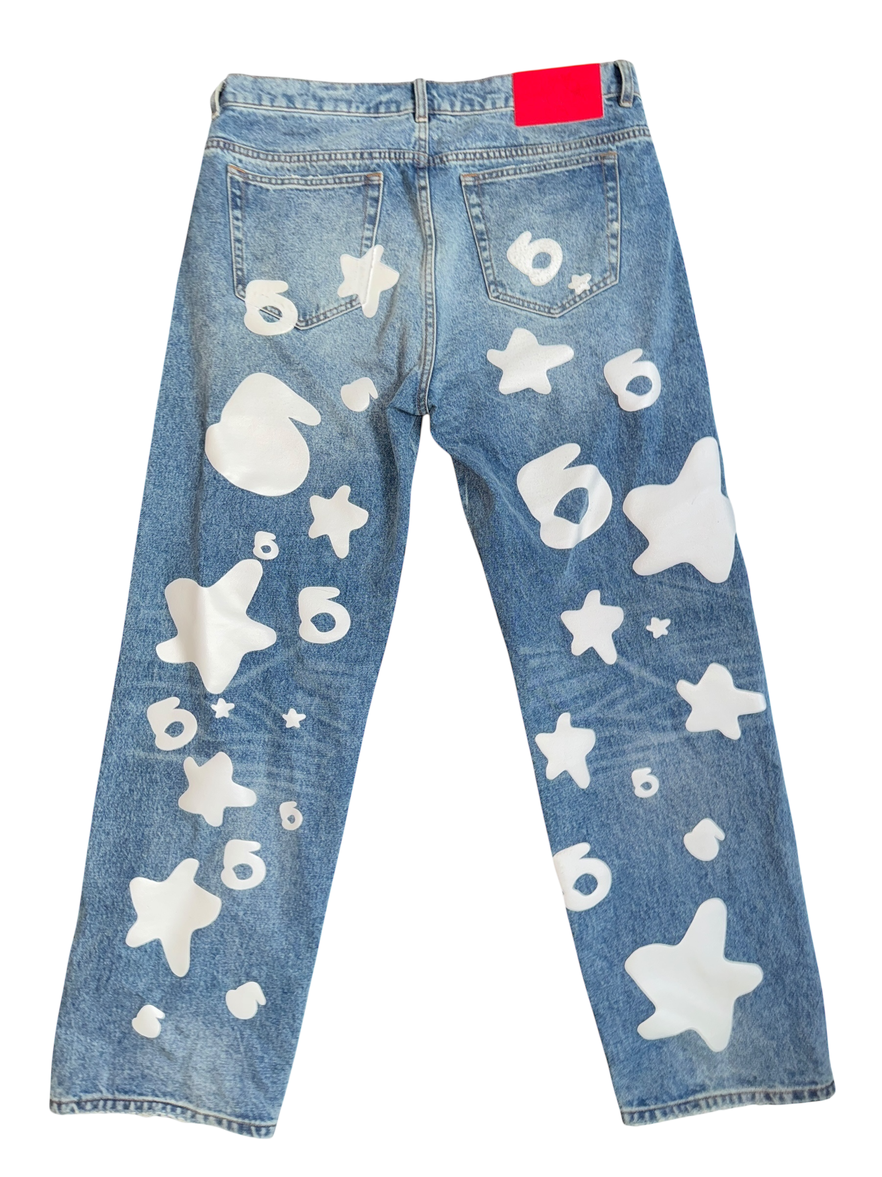 Sp5der Vintage Beluga Jeans