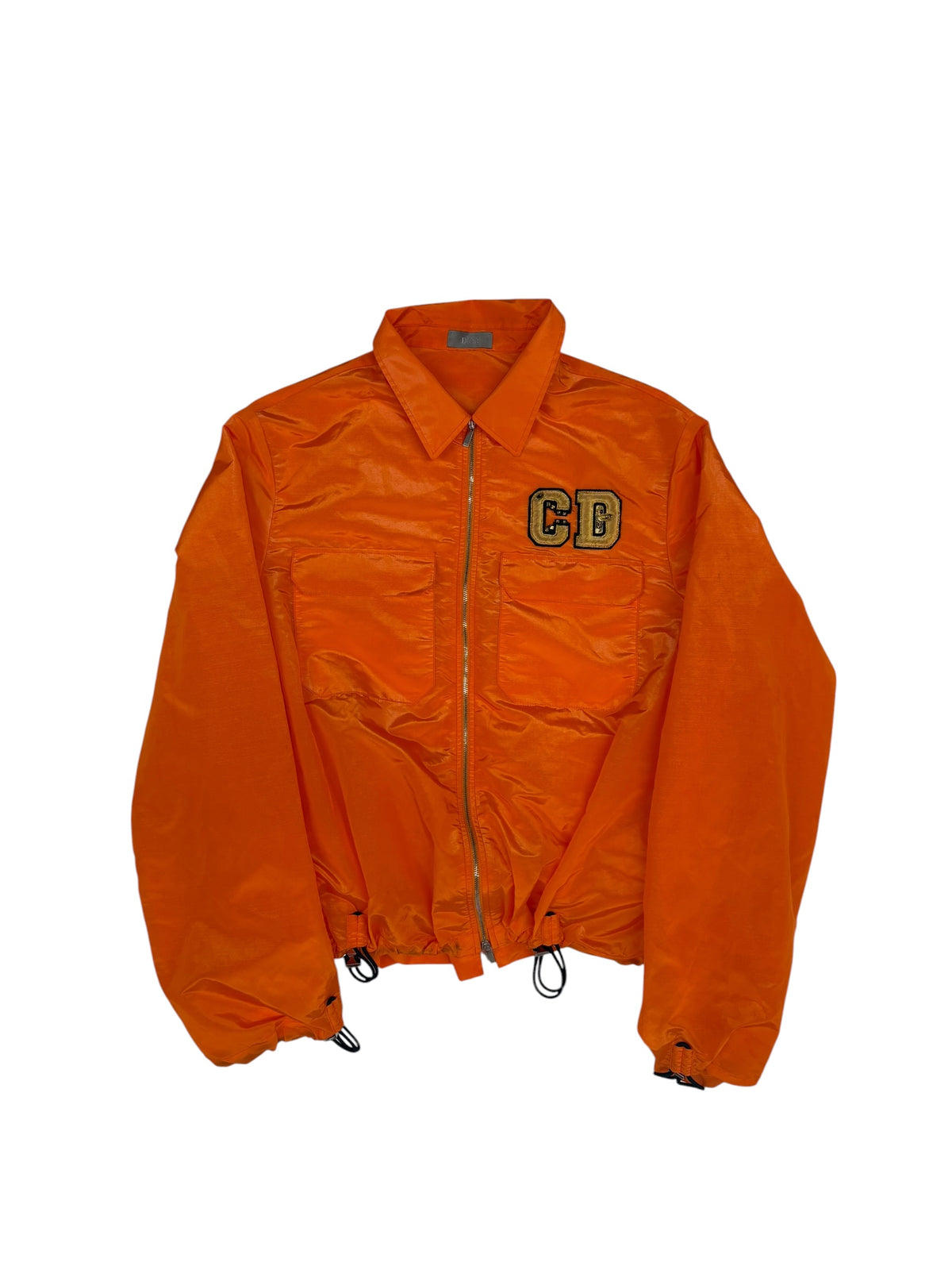 Dior Kenny Scharf Orange Shirt Jacket