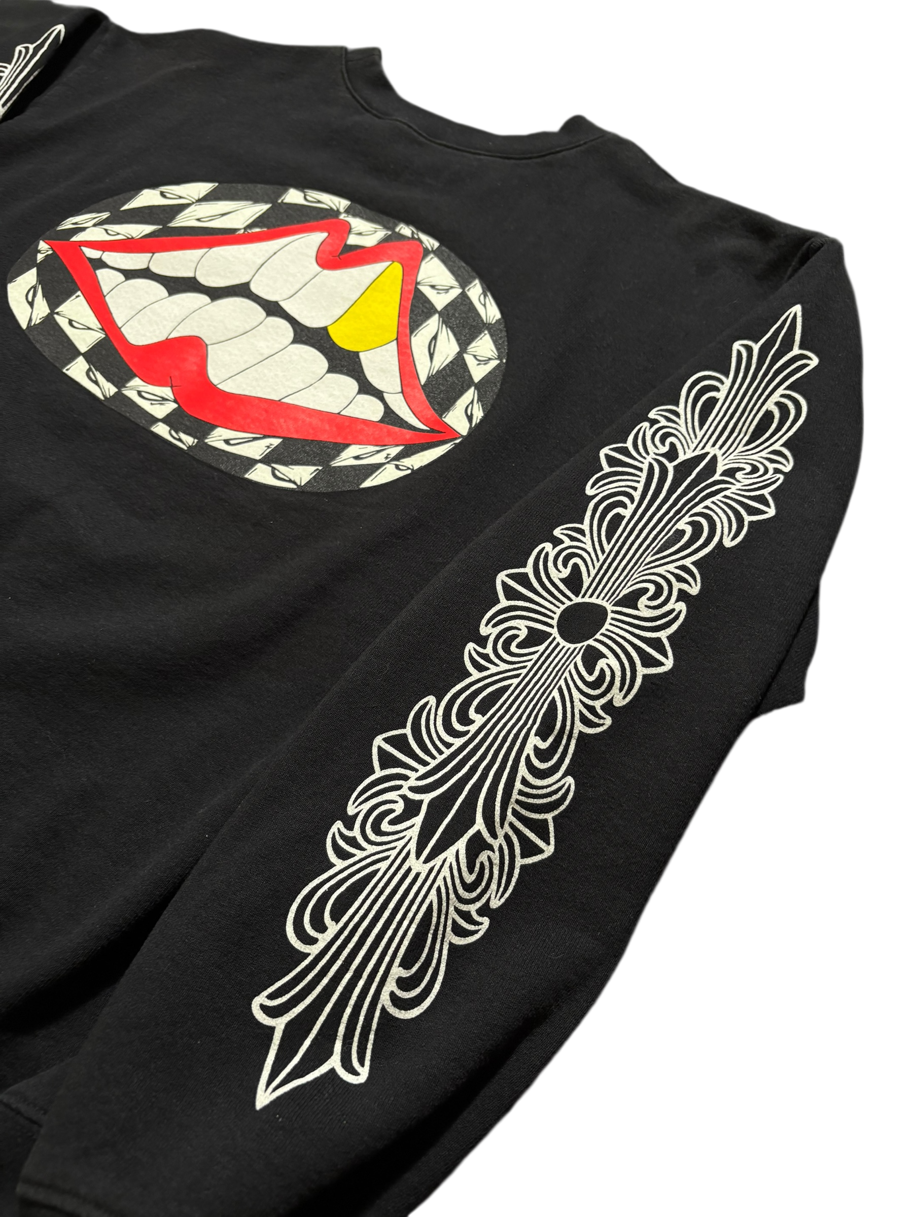 Chrome Hearts Chomper Crewneck - Size Large