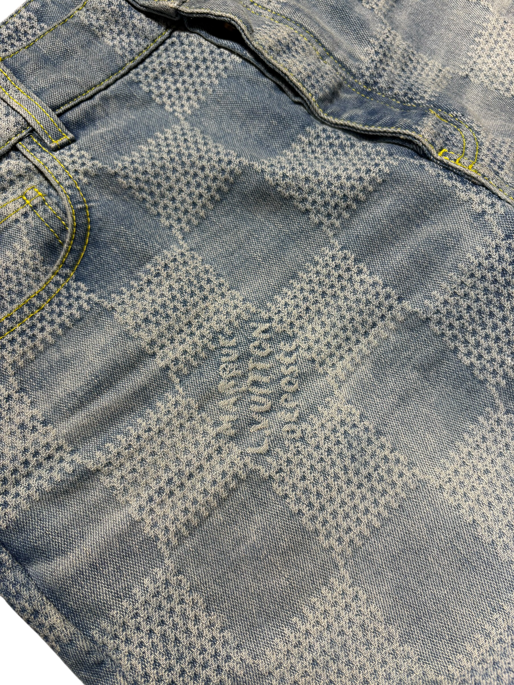 Louis Vuitton Damier Flare Jeans - Size 31