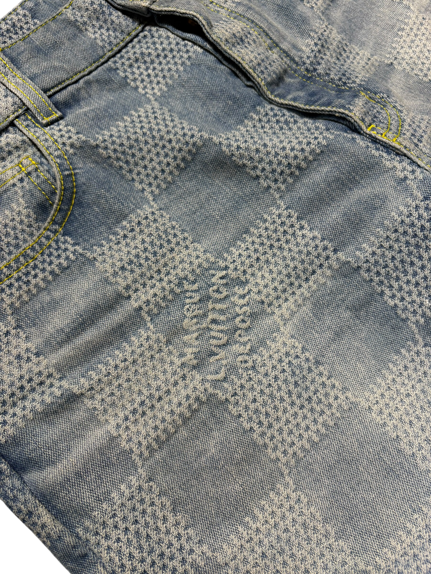 Louis Vuitton Damier Flare Jeans - Size 31