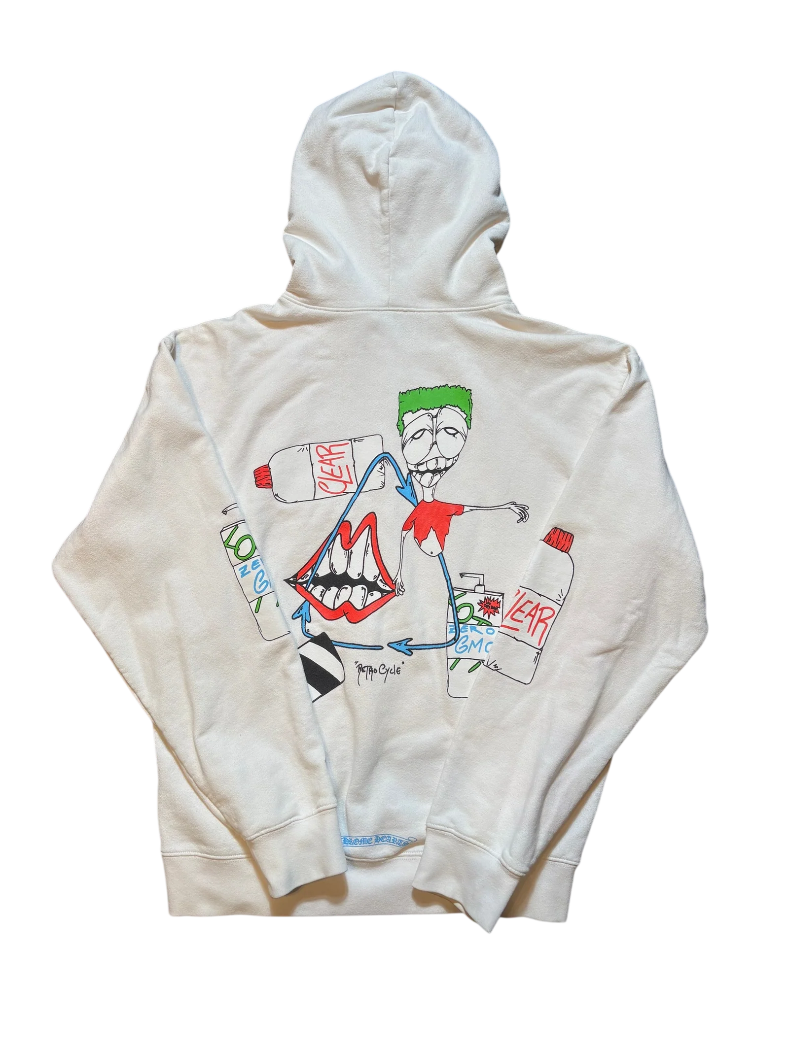 Chrome Hearts Matty Boy "Retro Cycle" Hoodie - Size Large