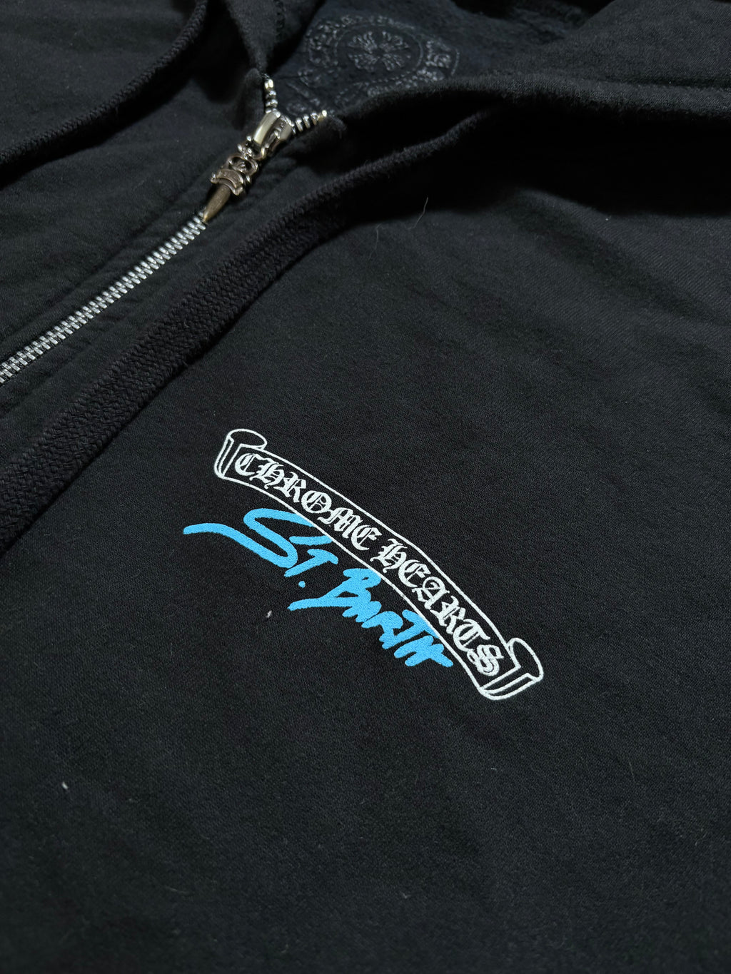Chrome Hearts St Barths Exclusive Zip-Up Hoodie