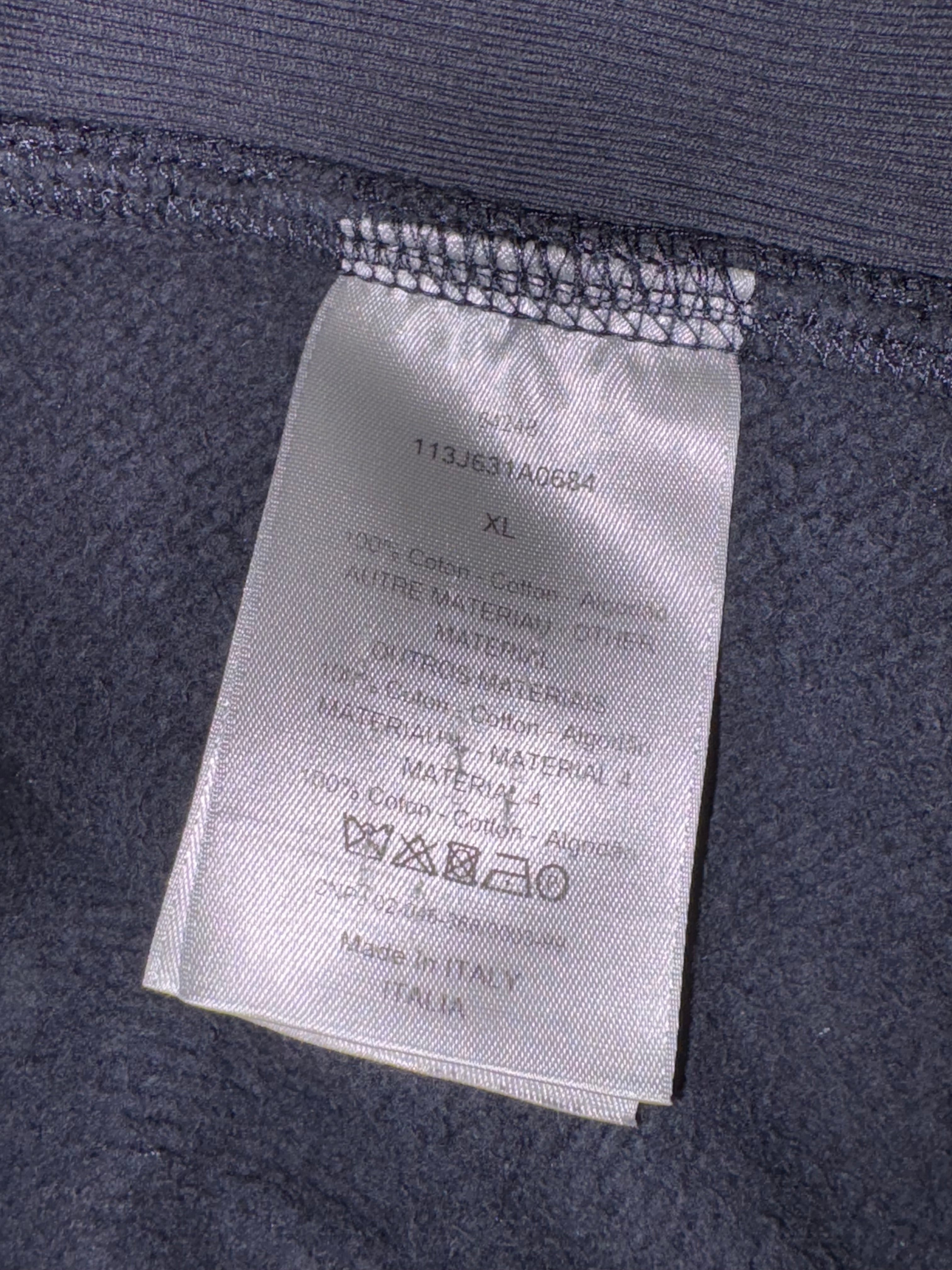 Dior Towel Hoodie Navy