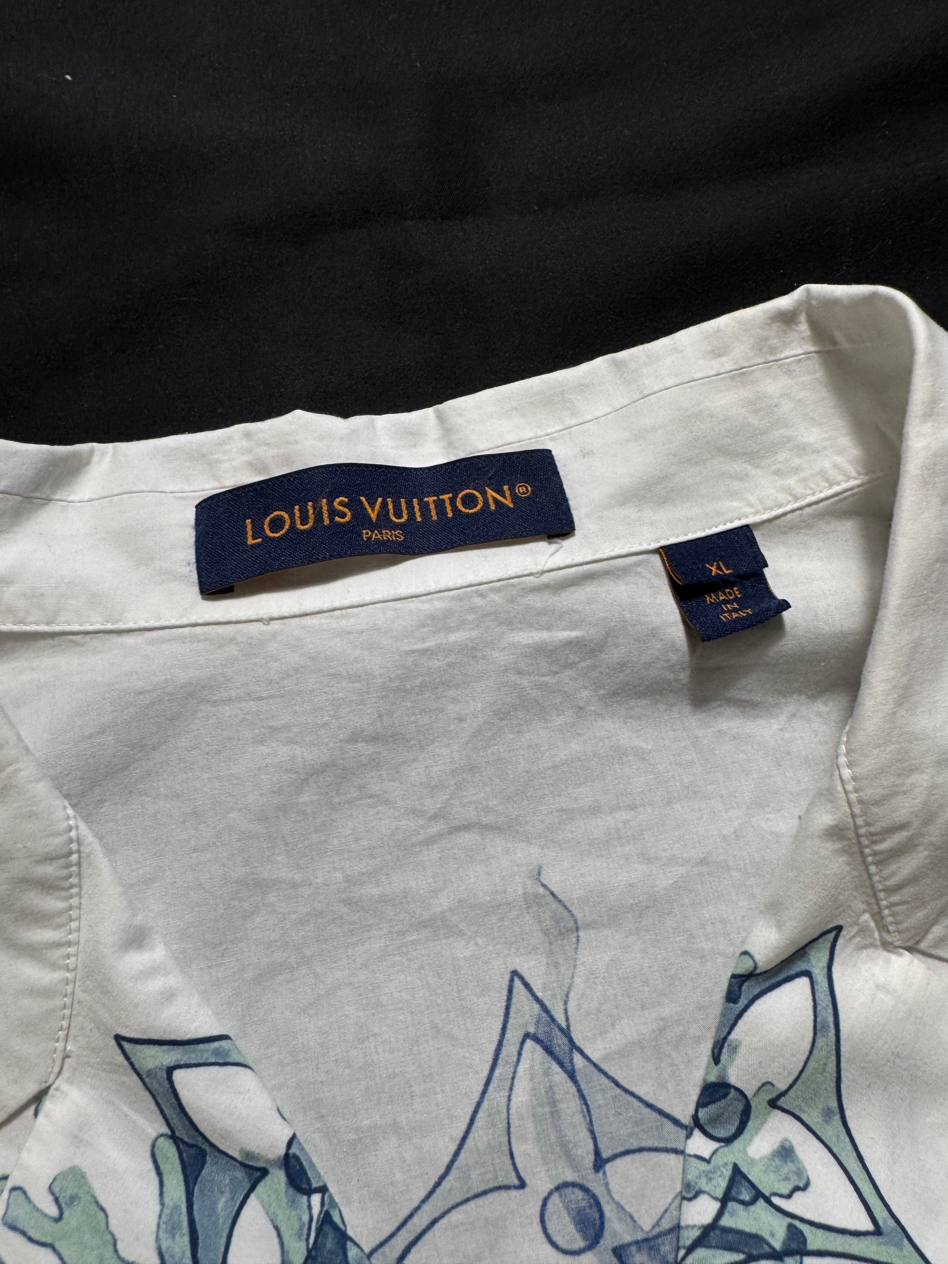 Louis Vuitton Floral Button Up