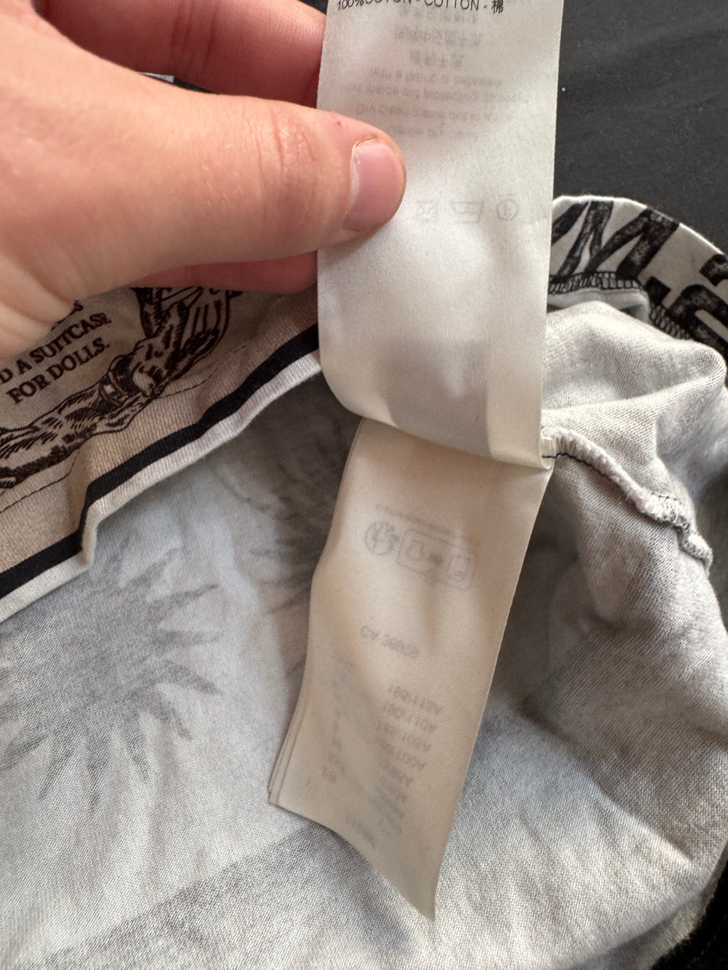 Louis Vuitton Printed Color T-Shirt