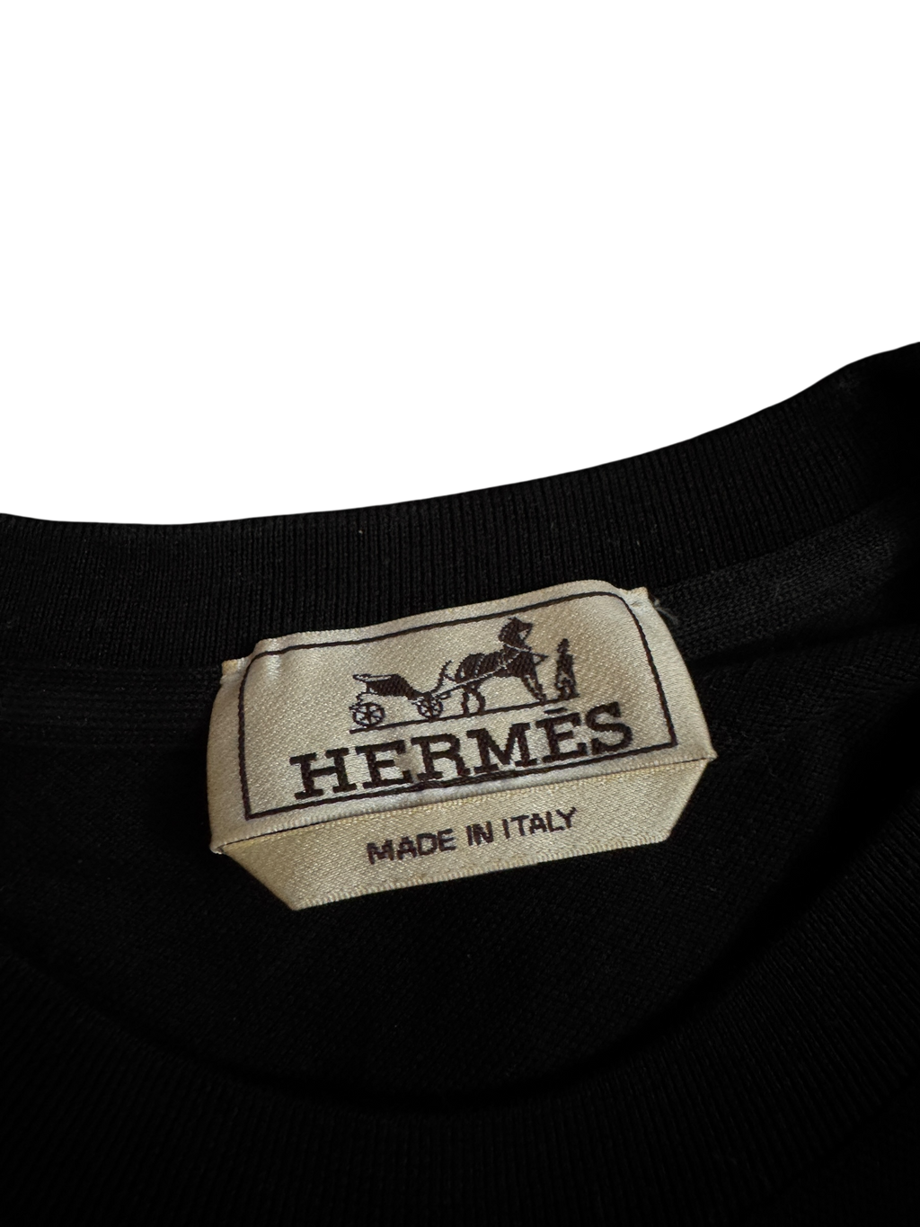 Hermes Black T-Shirt - Size M