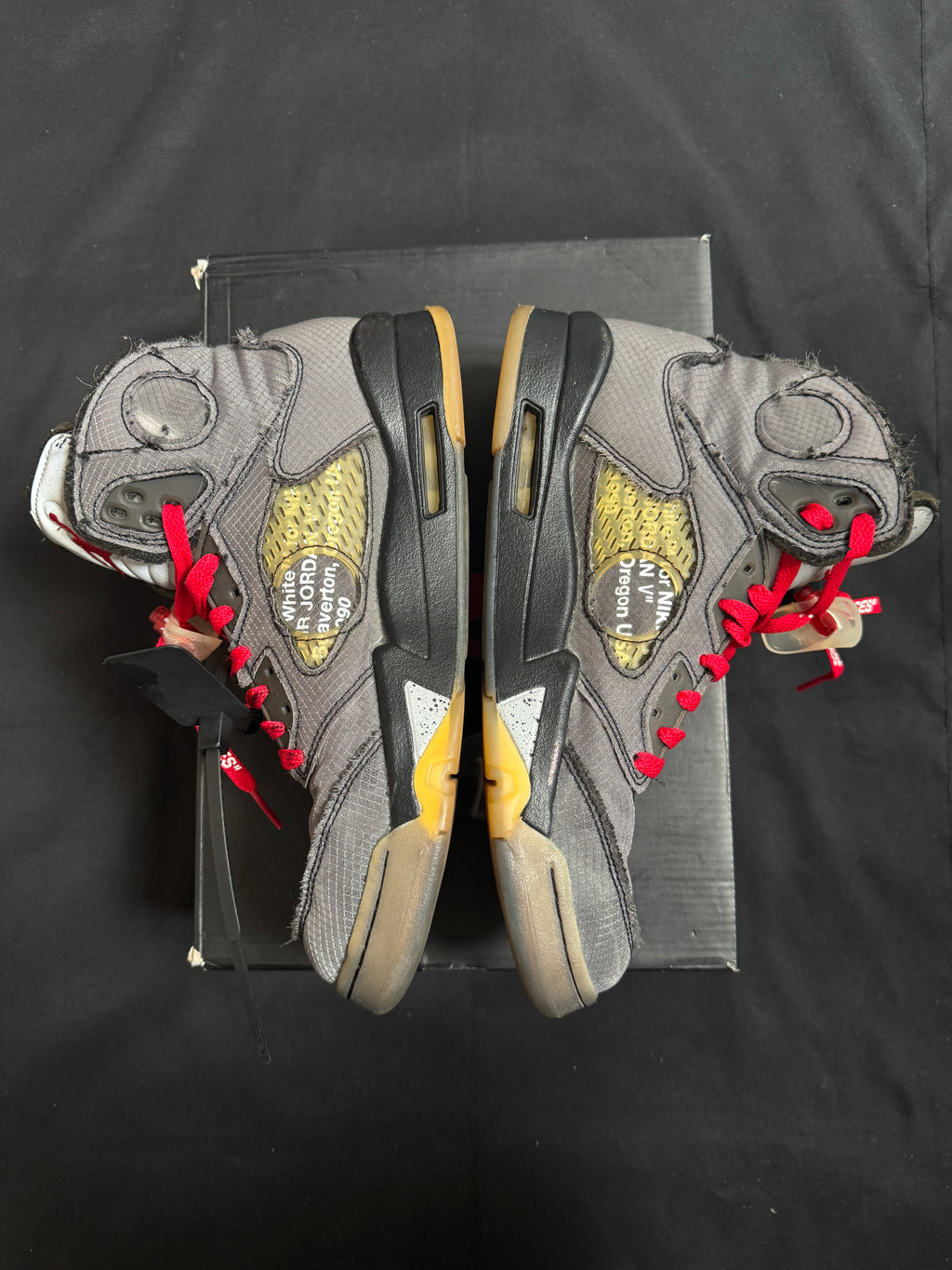 Air Jordan Off White 5 Black