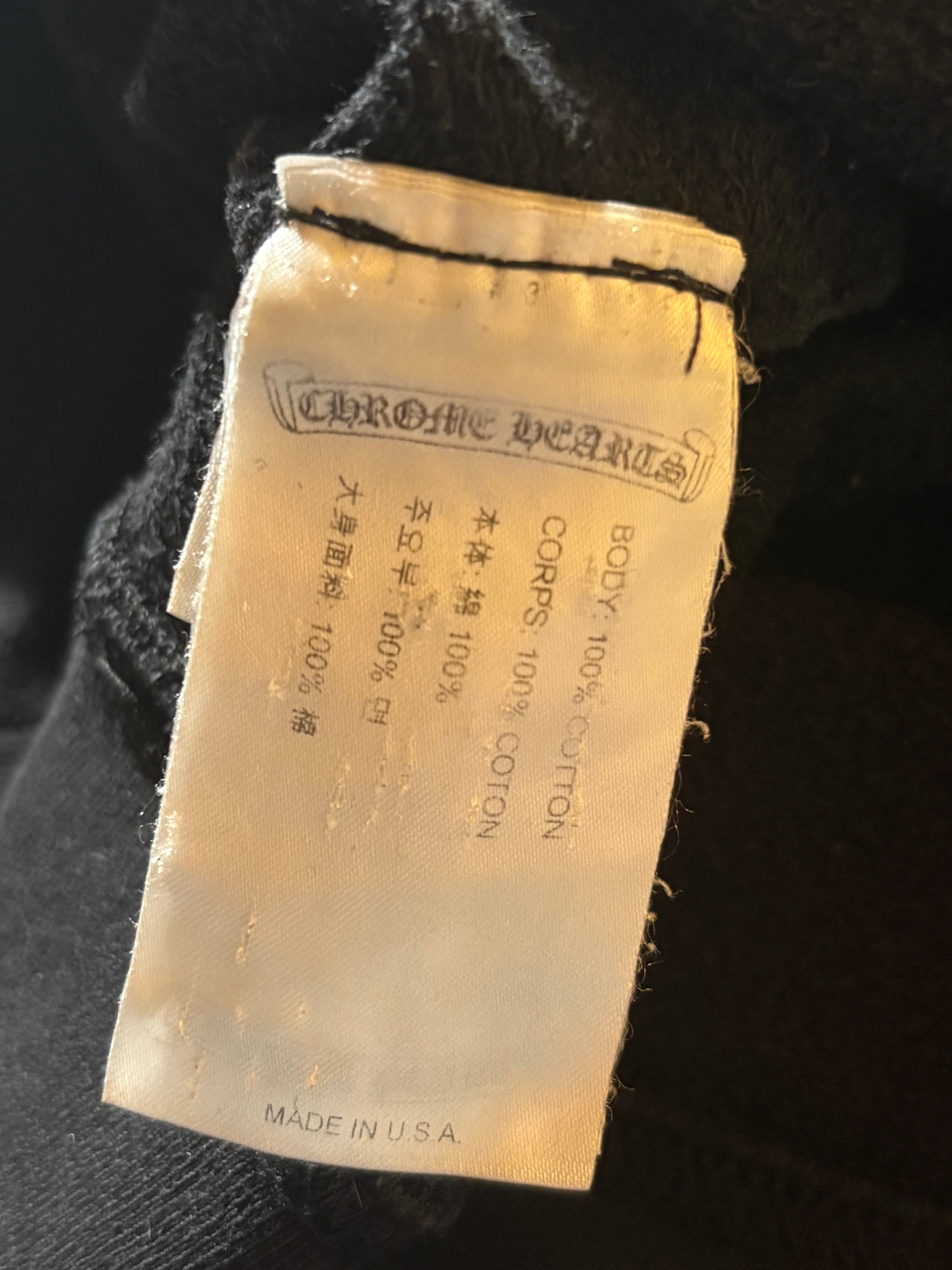 Chrome Hearts Matty Boy Stay Fast Hoodie