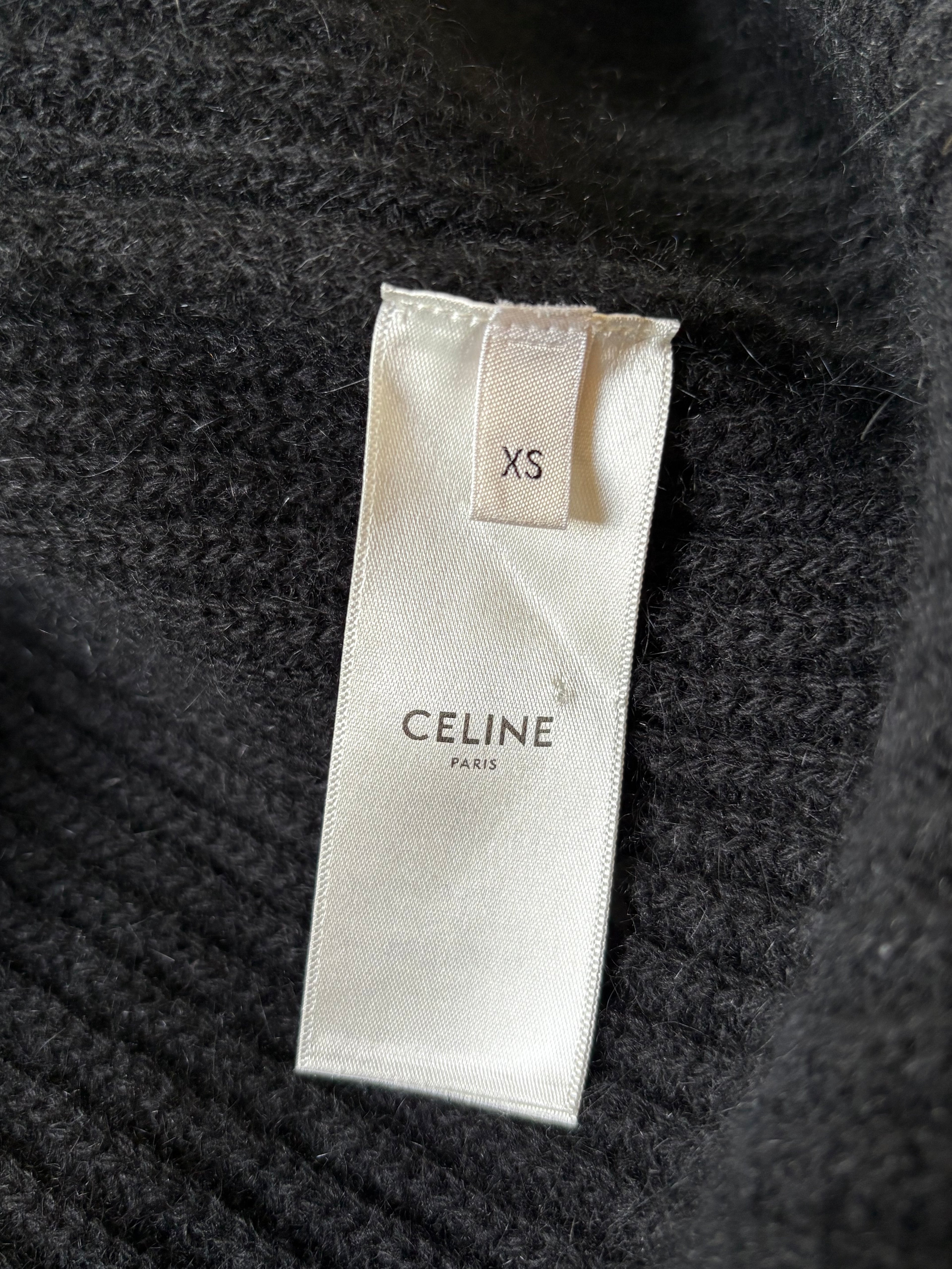 Celine Ribbed Crewneck