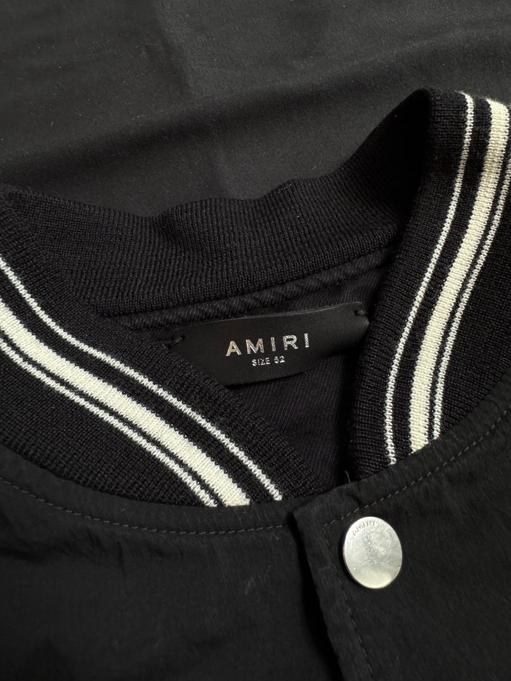 Amiri Nylon Striped Bomber Jacket