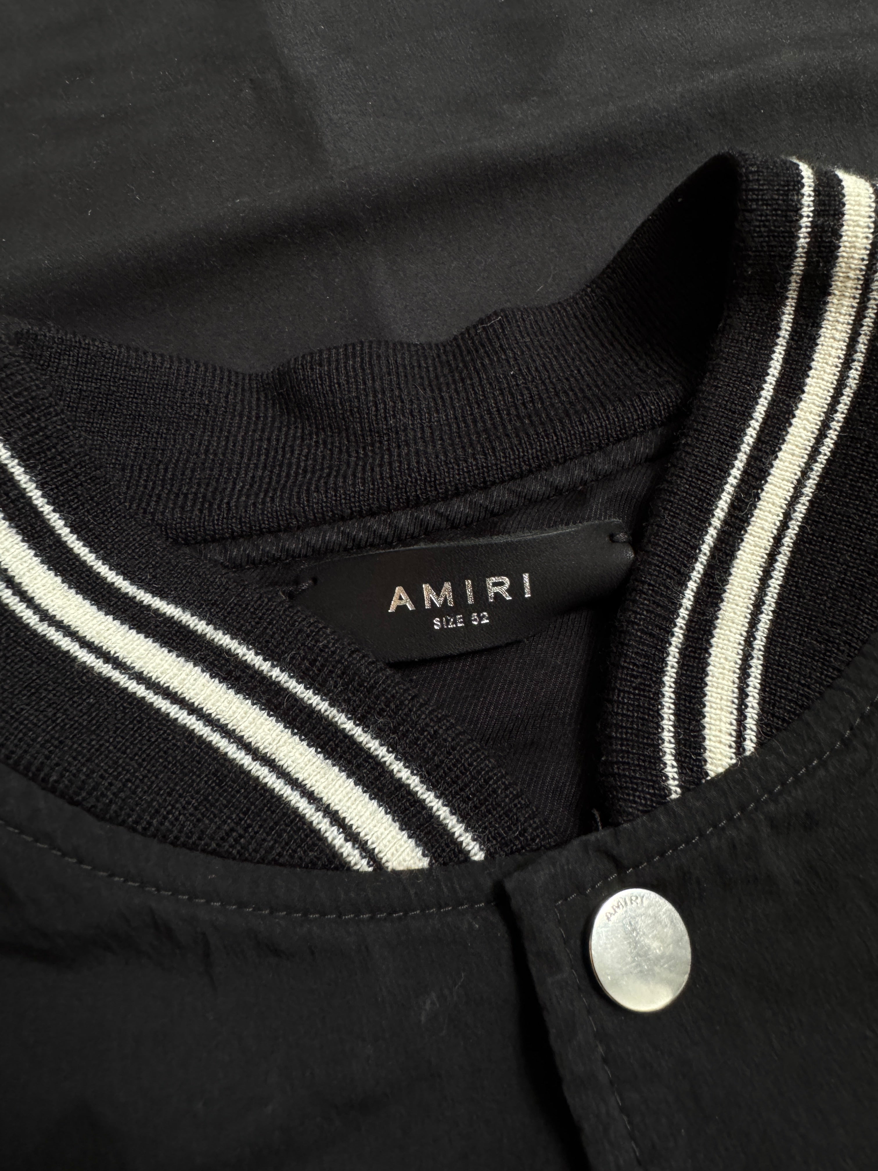 Amiri Nylon Striped Bomber Jacket