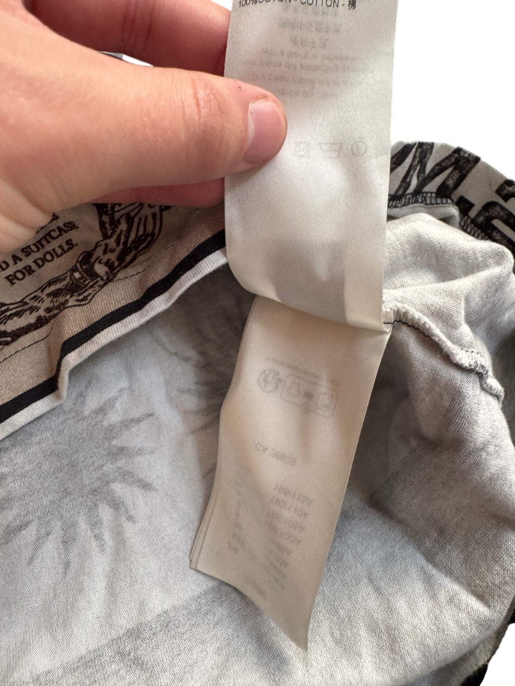 Louis Vuitton Printed Color T-Shirt