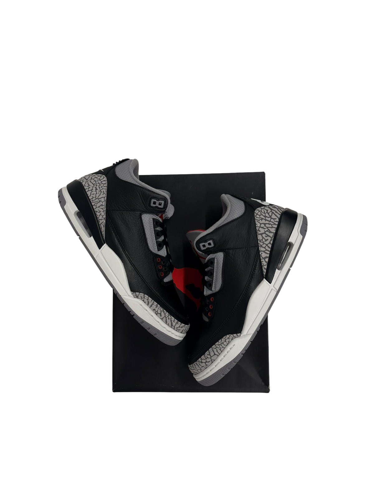 Air Jordan 3 Retro Black Cement (2024 Release)