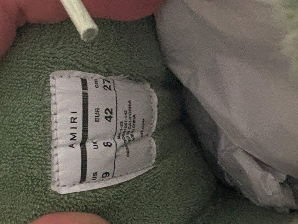 Amiri MA-1 Mint/White Sneakers