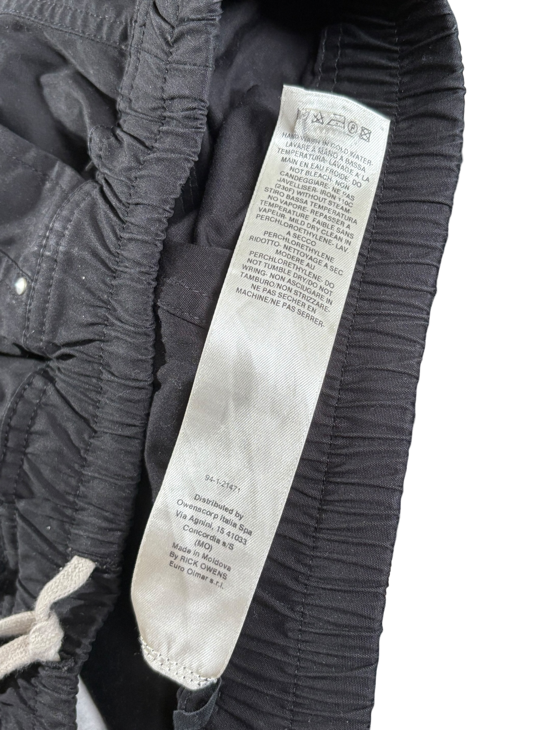 Rick Owens Bauhas Cargo  Pants