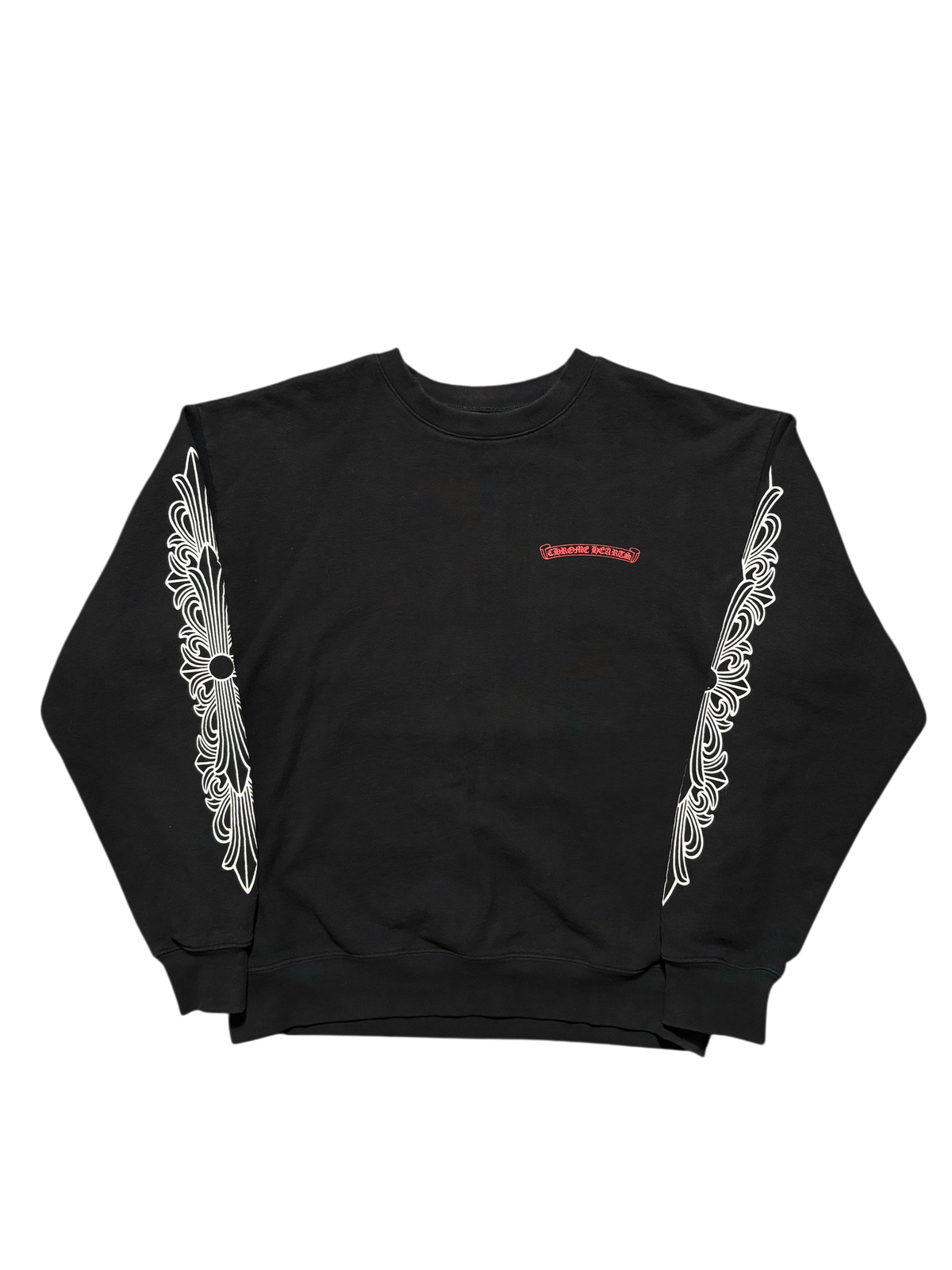 Chrome Hearts Chomper Crewneck - Size Large