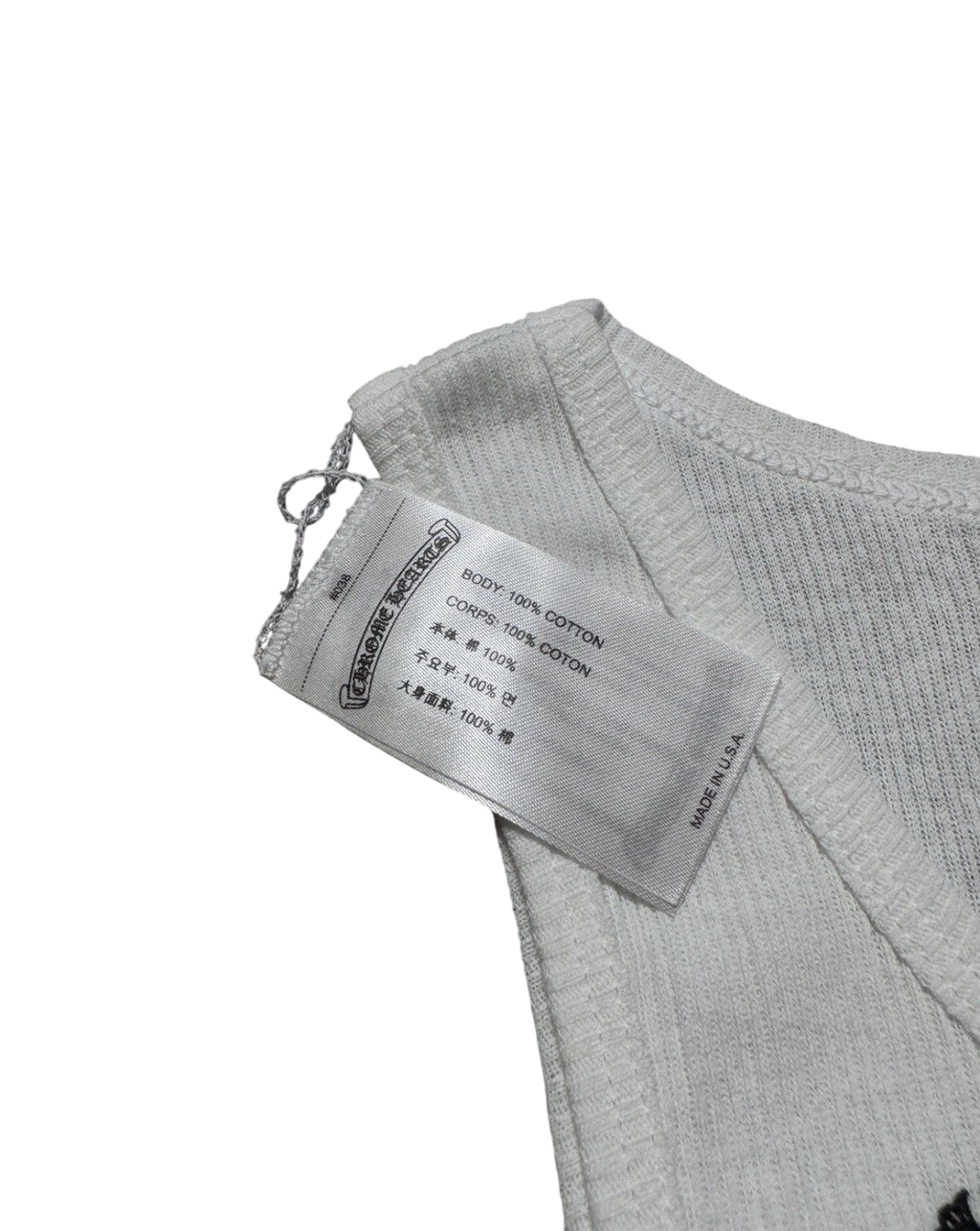 Chrome Hearts Scroll Tank Top