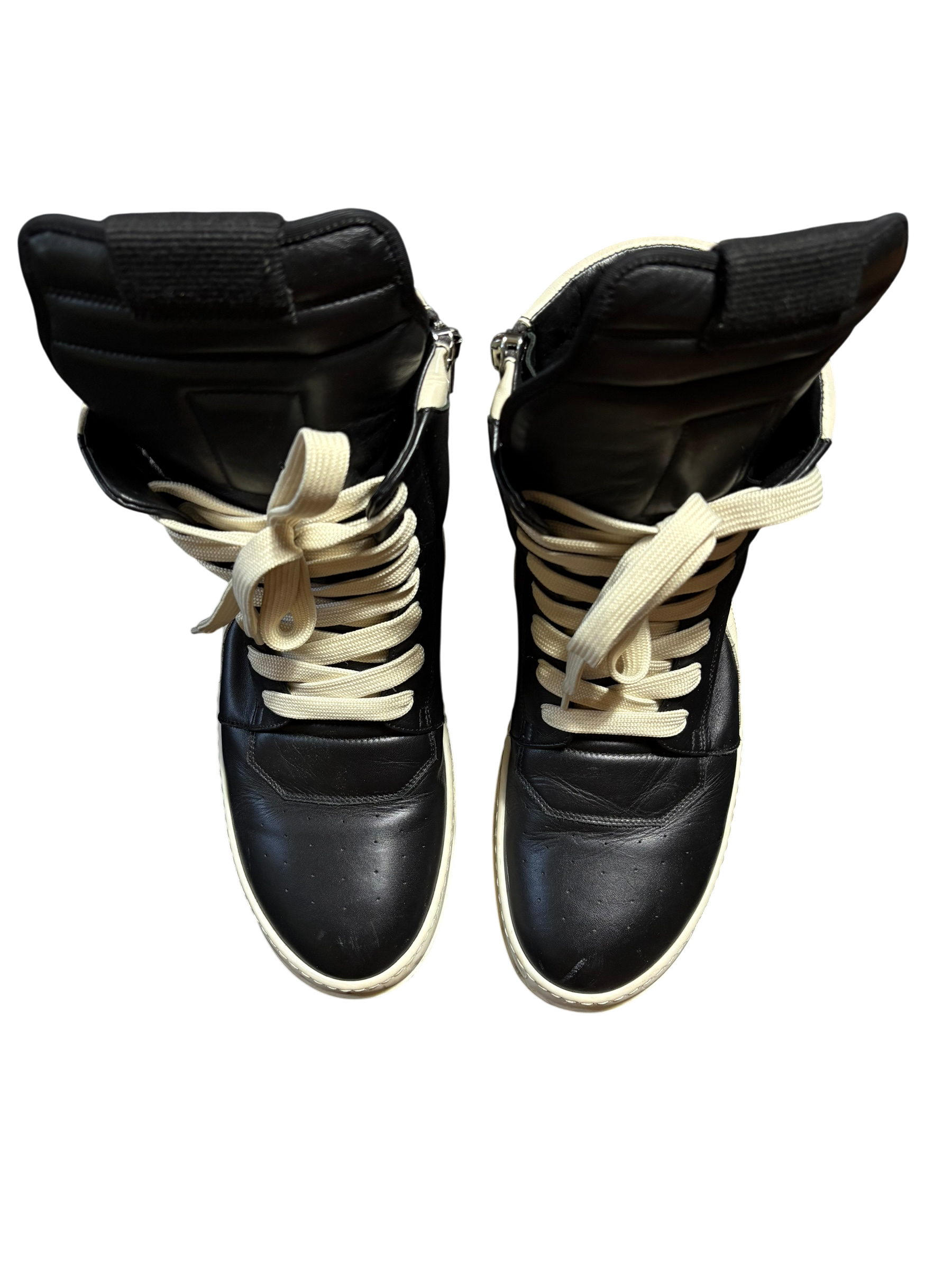 Rick Owens Geobasket Sneakers - Size 13