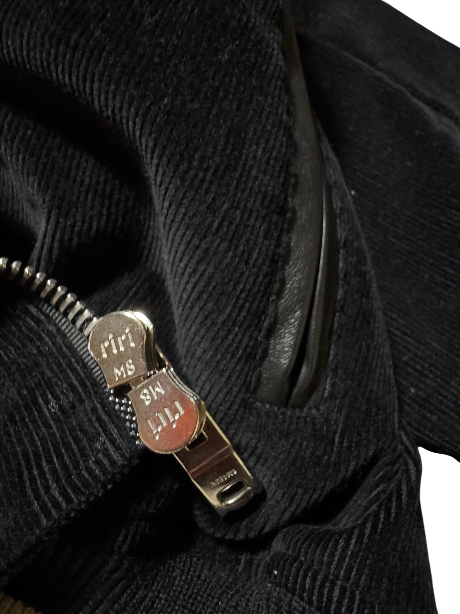 Amiri Corduroy Brothers Varsity Jacket Black