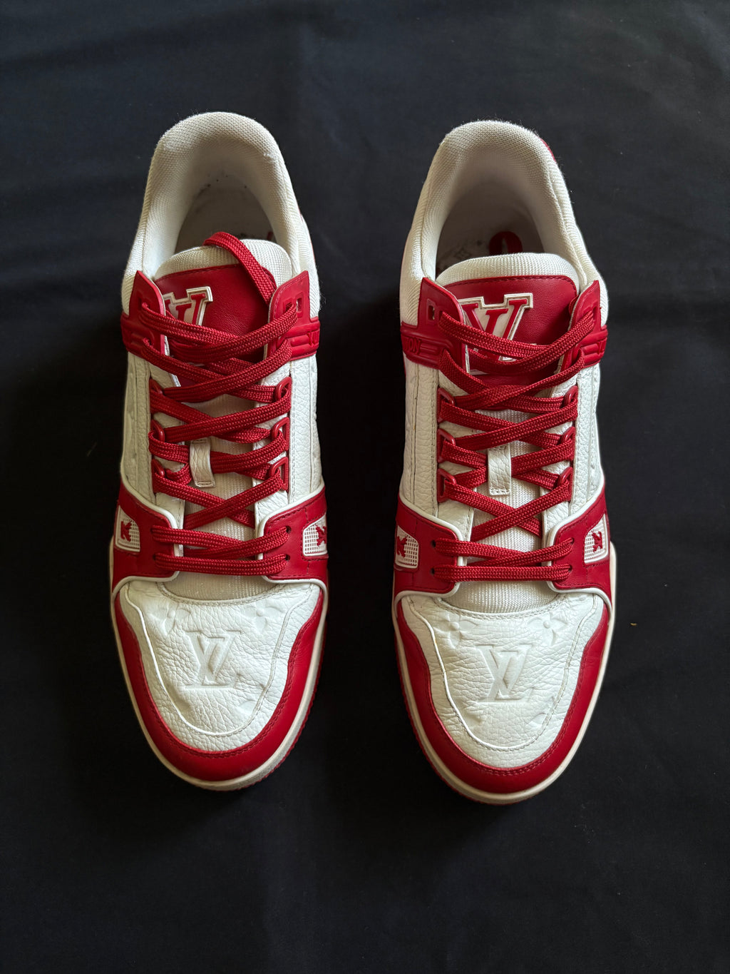 Louis Vuitton Red Trainer