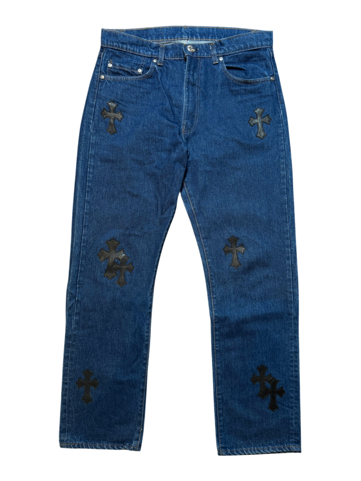 Chrome Hearts Levi’s Dark Wash Denim