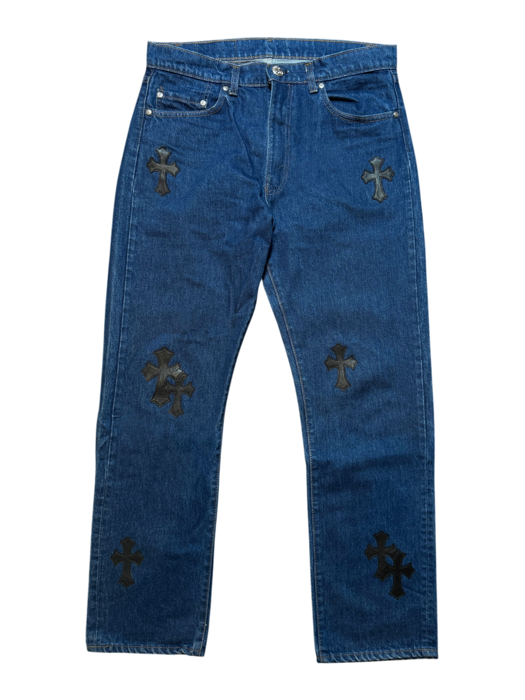 Chrome Hearts Levi’s Dark Wash Denim