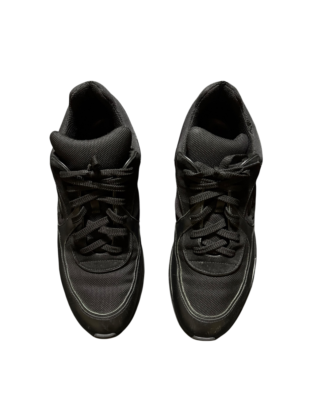 Chanel Black CC Runner Sneakers
