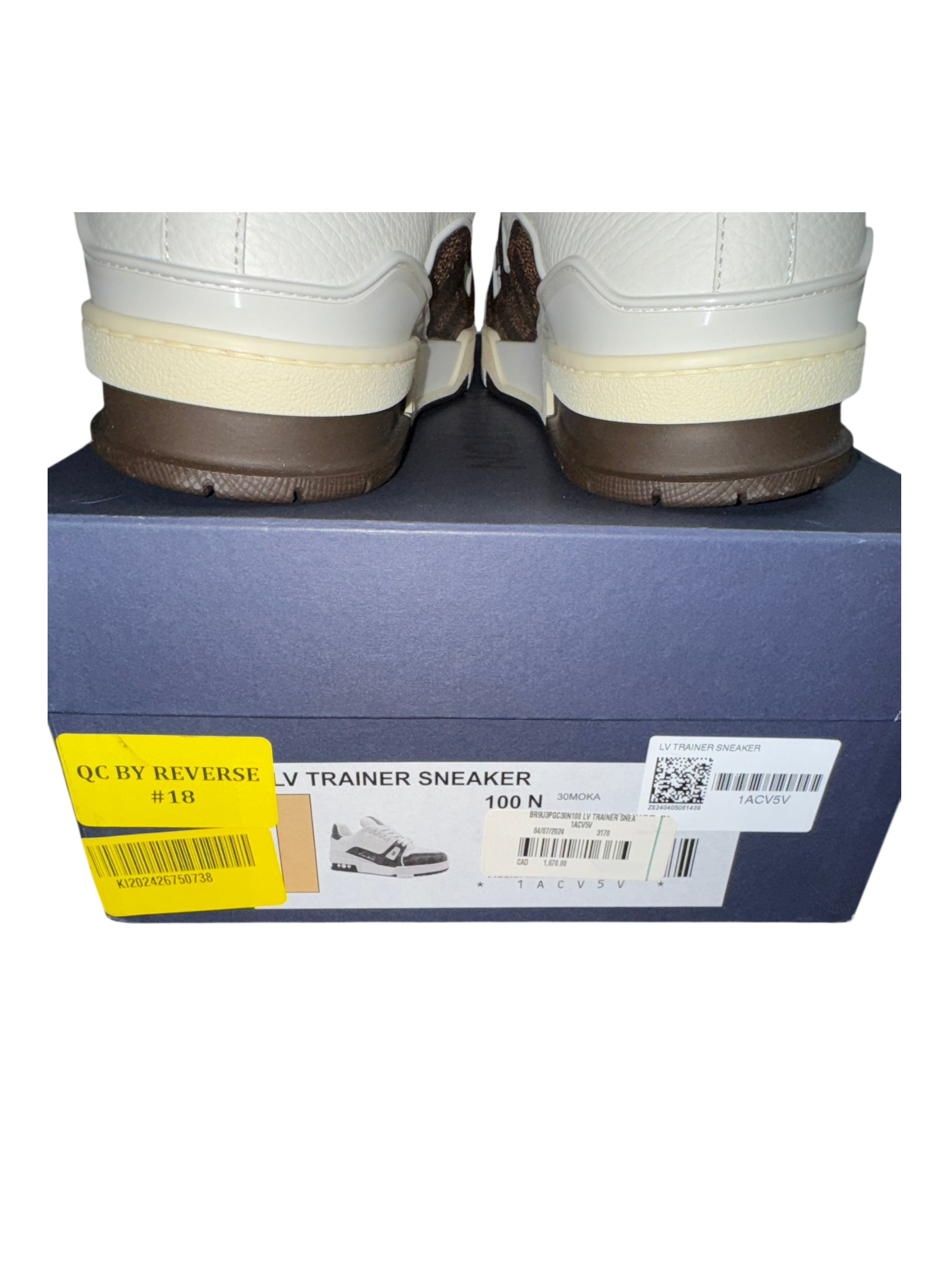 Louis Vuitton #54 Damier Sneakers