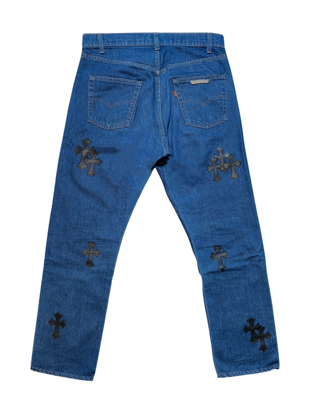 Chrome Hearts Levi’s Dark Wash Denim