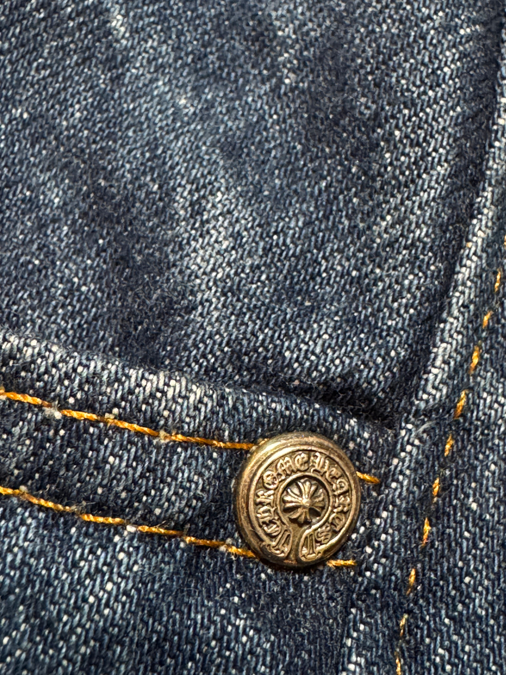 Chrome Hearts Levi’s Dark Wash Denim