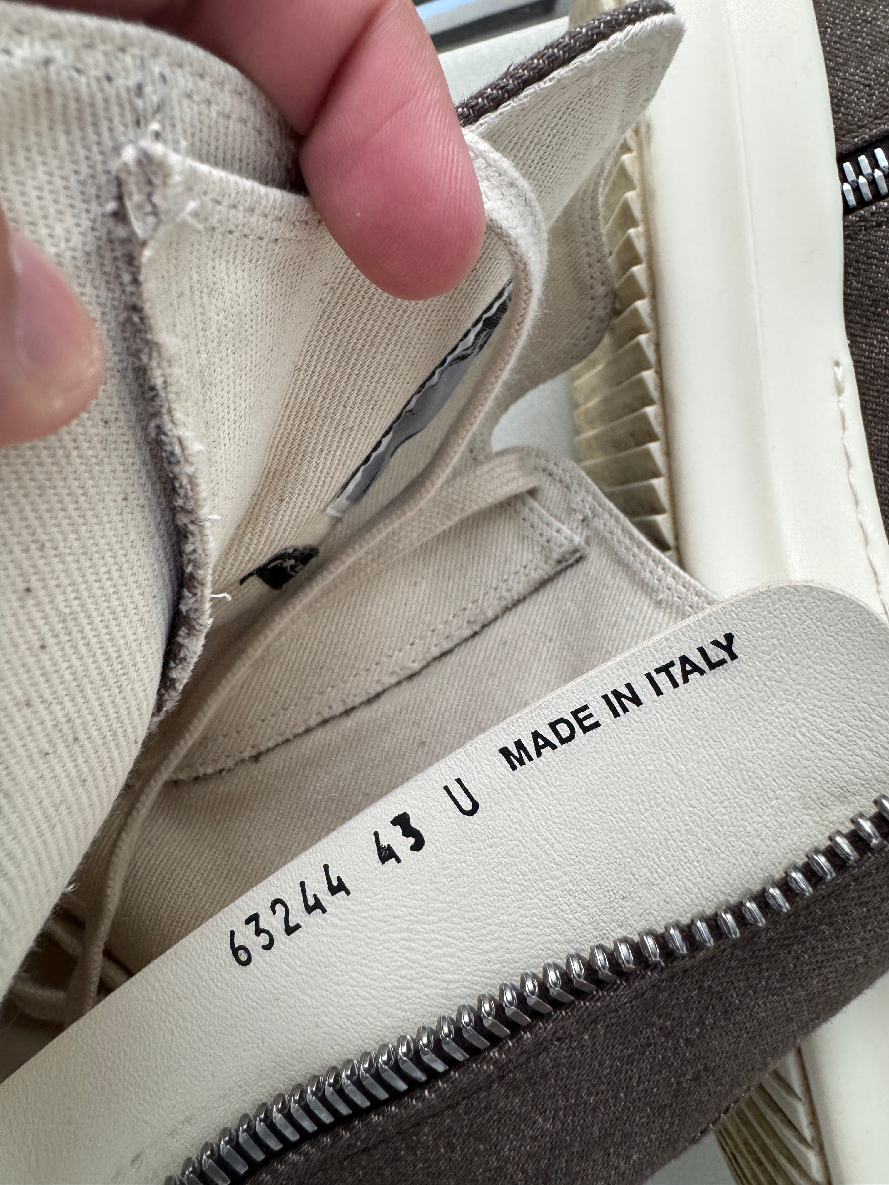 Rick Owens Porterville Drkshdw Dark Dust Sneakers