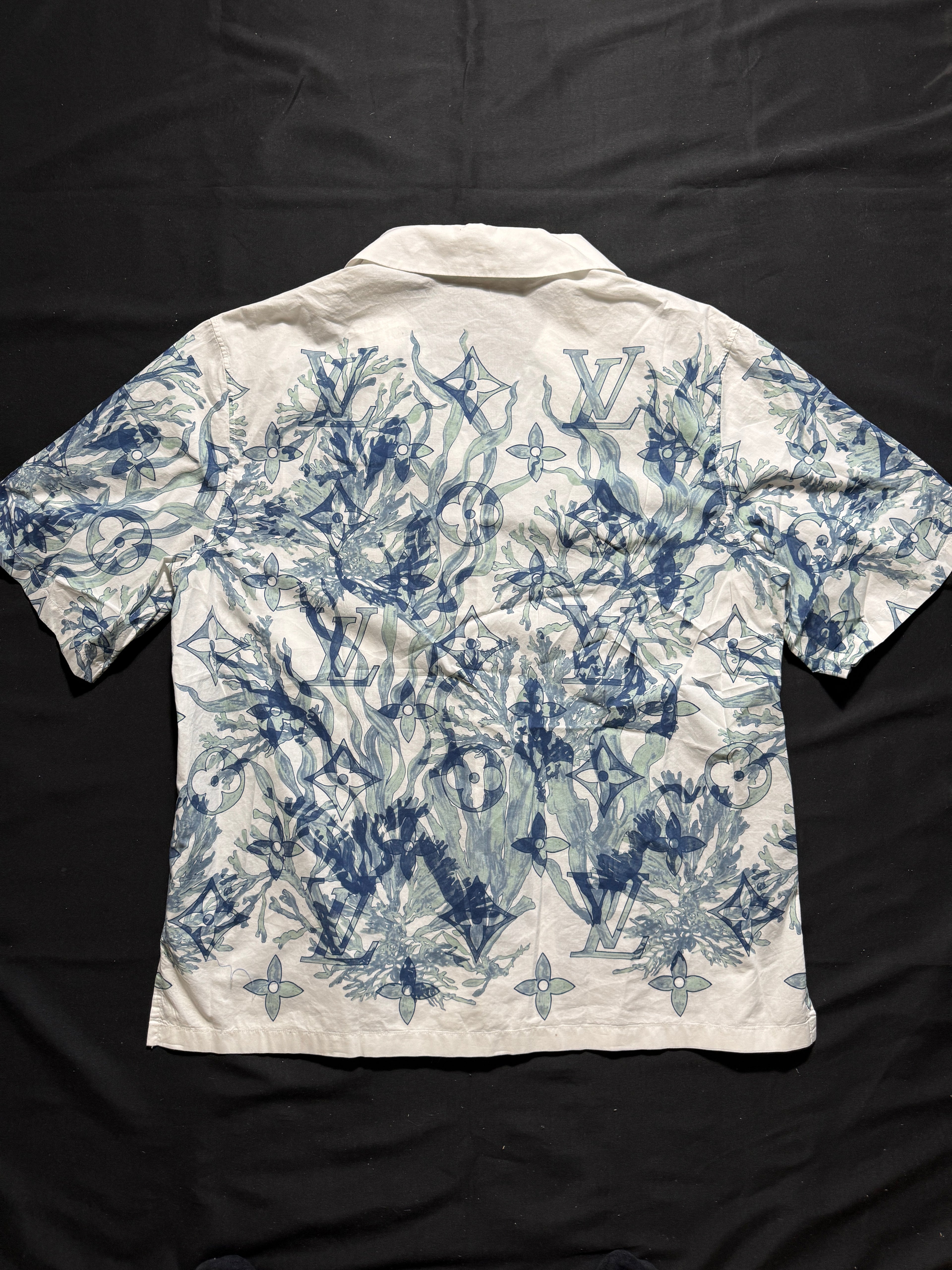 Louis Vuitton Floral Button Up