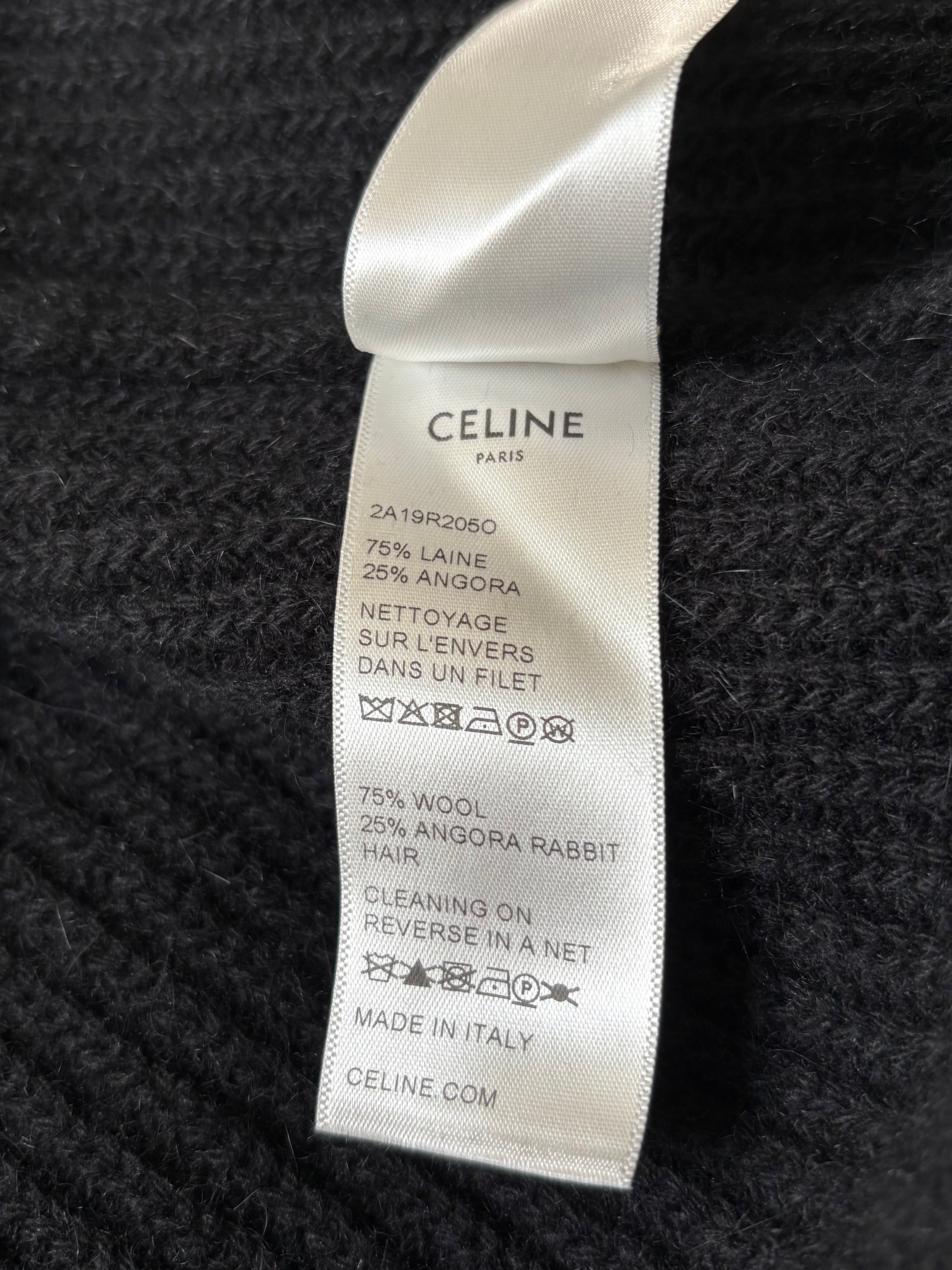 Celine Ribbed Crewneck
