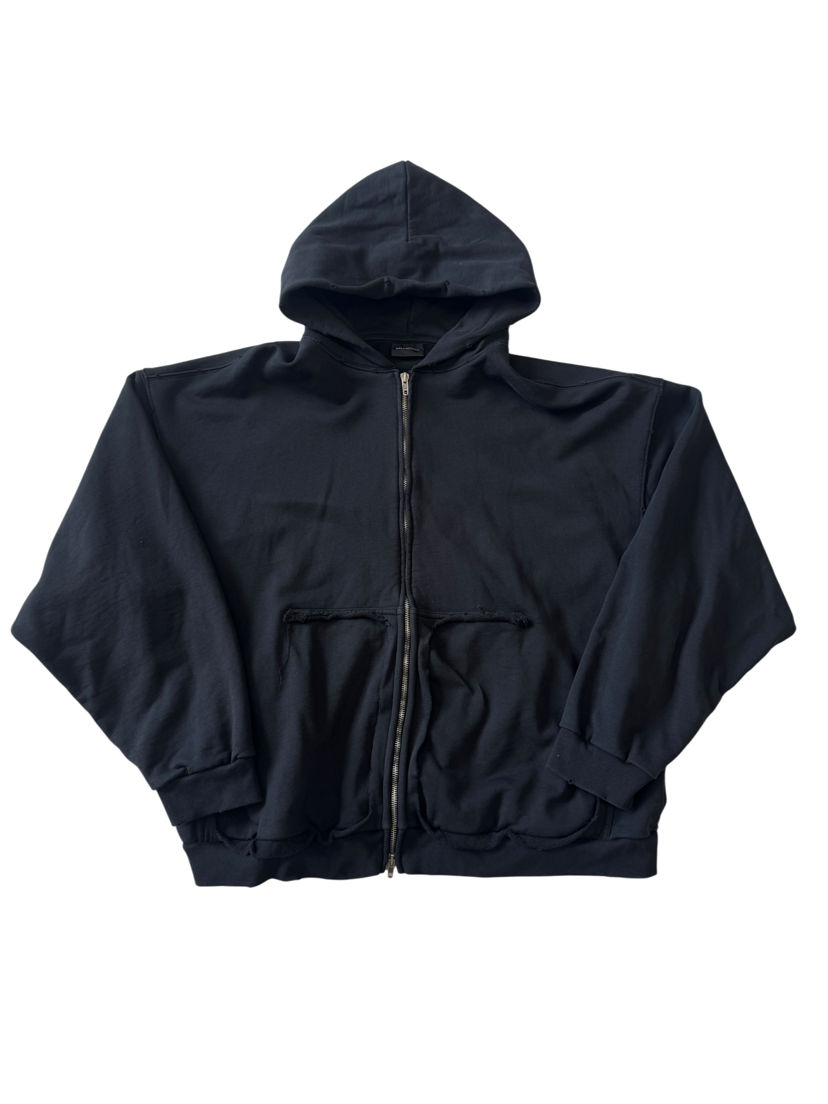 Balenciaga Tape Zip Up Hoodie