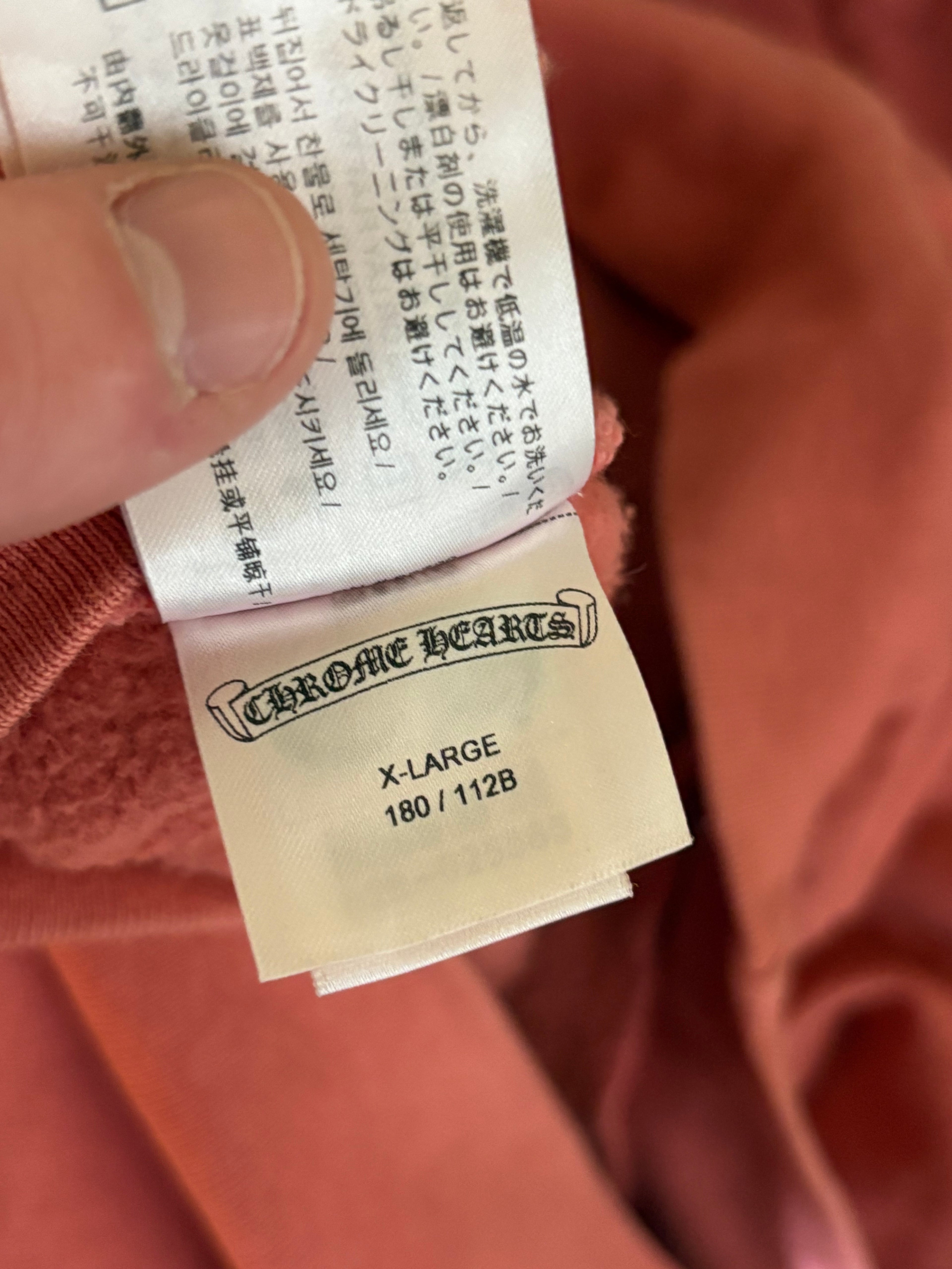 Chrome Hearts Drake CLB Pullover Hoodie - Size XL