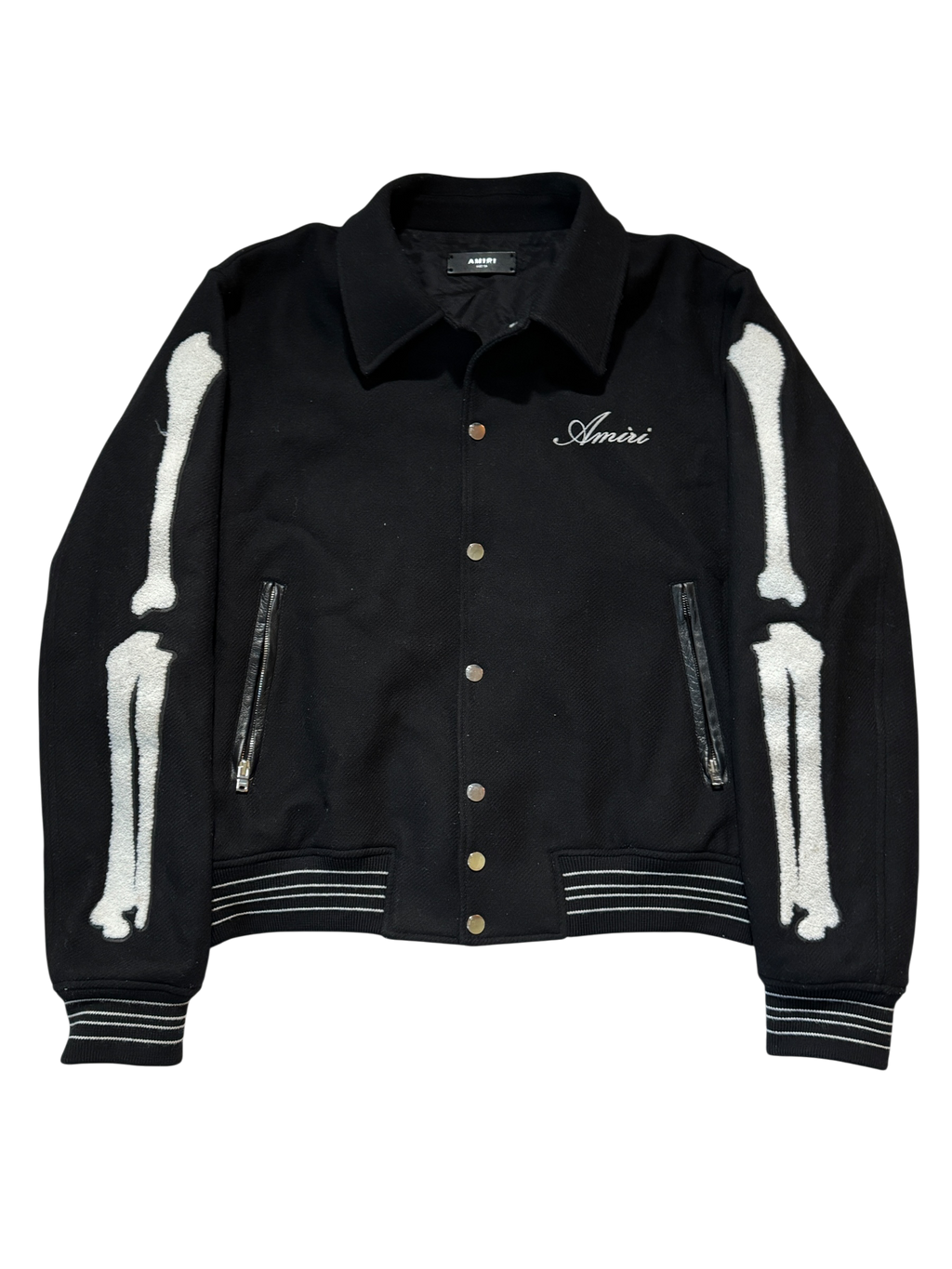 Amiri Bones Varsity Jacket - Size 56