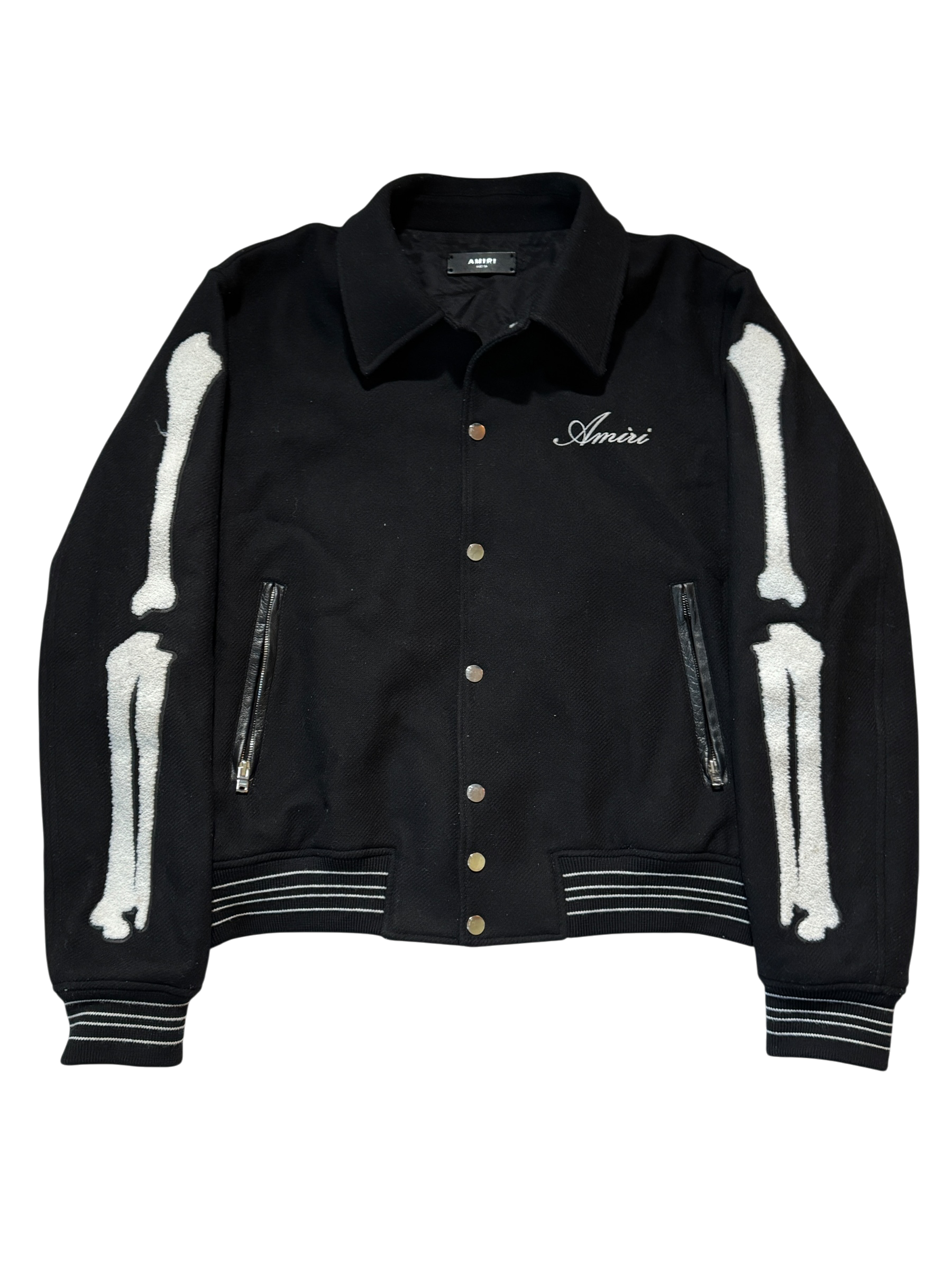 Amiri Bones Varsity Jacket - Size 56
