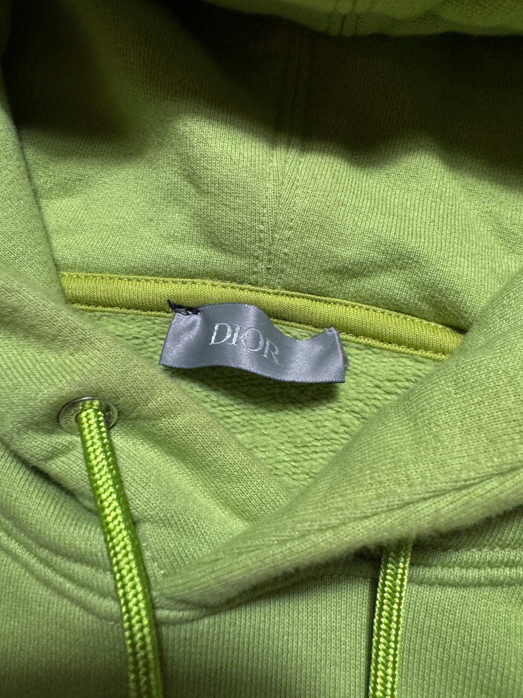 Dior Green CD Logo Hoodie
