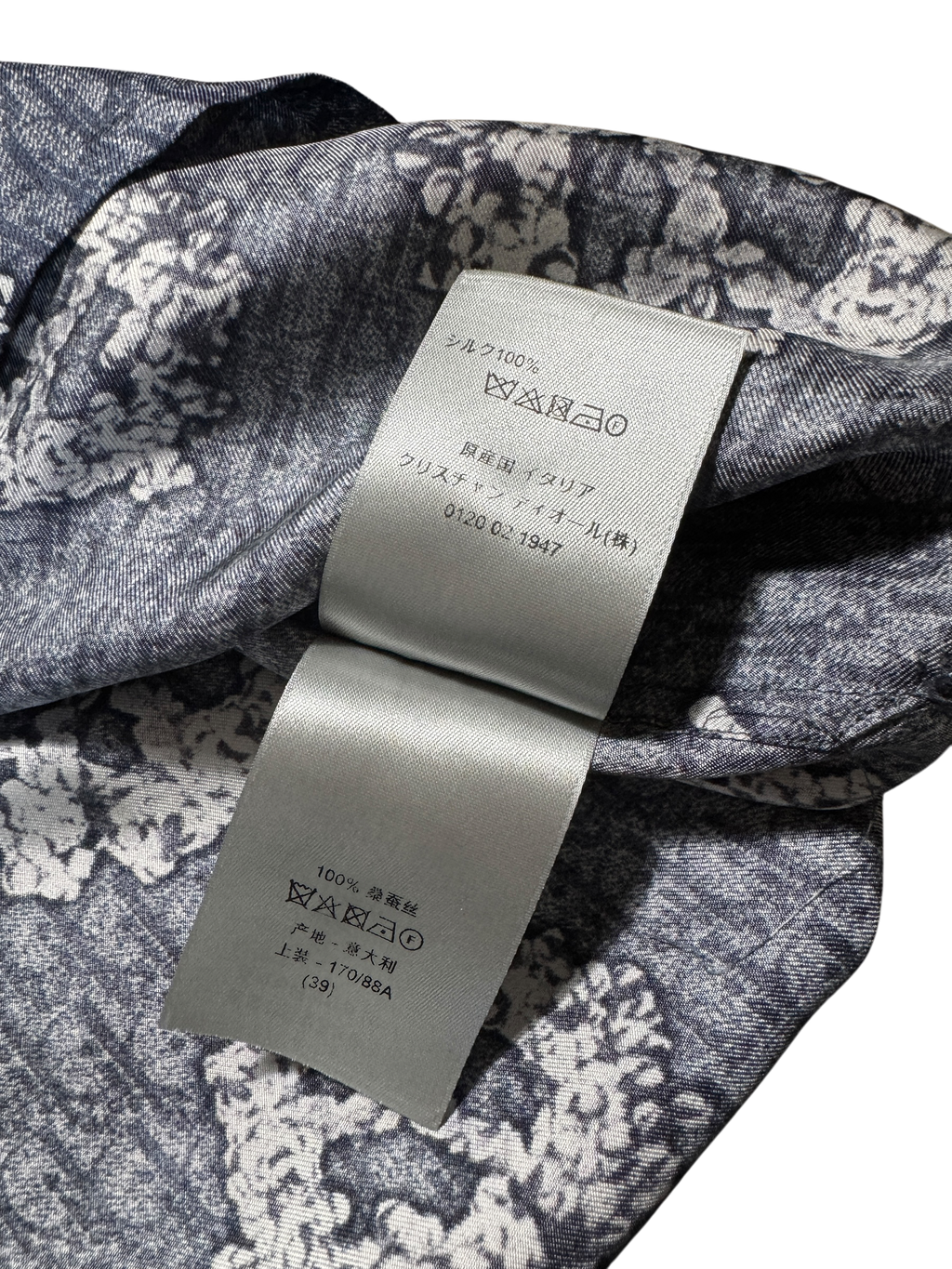 Dior Denim Tears Silk Set