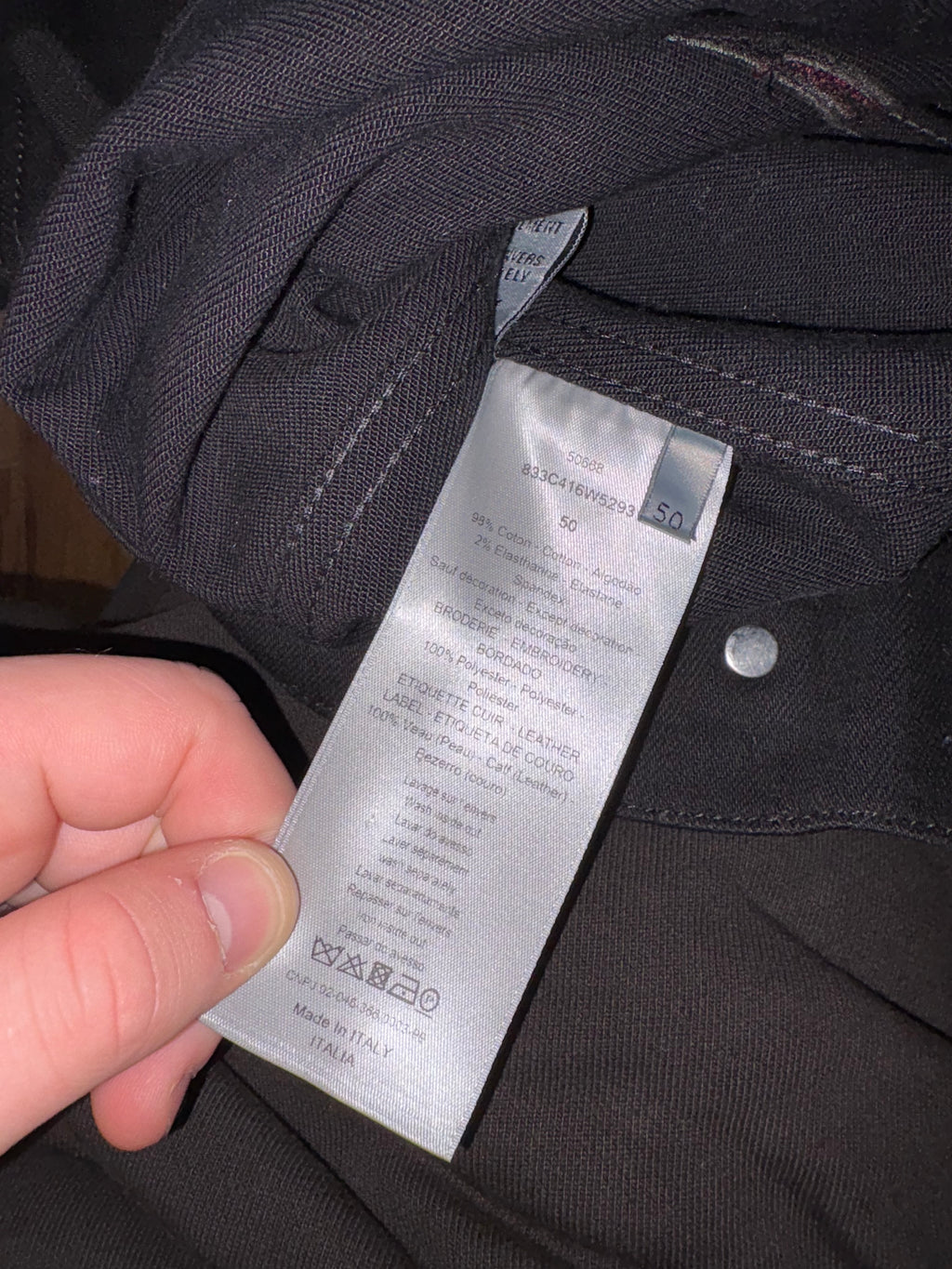 DIor Homme Atelier Denim Jacket