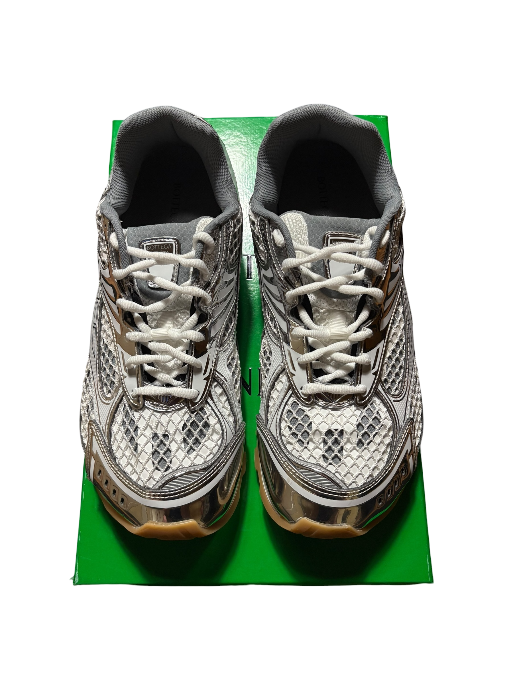 Bottega Veneta Orbit Sneakers Silver