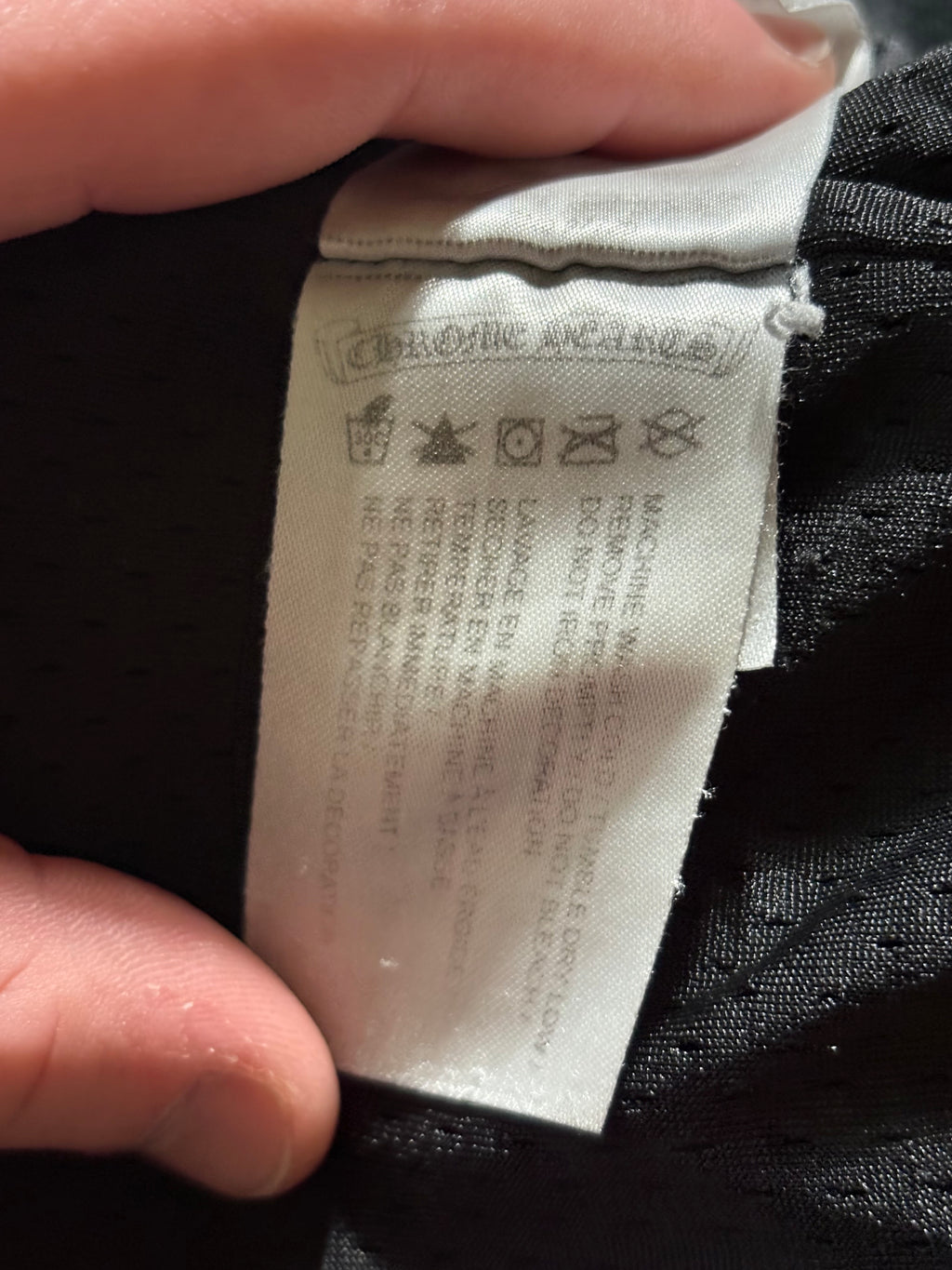 Chrome Hearts Black Mesh Shorts Size Extra Large