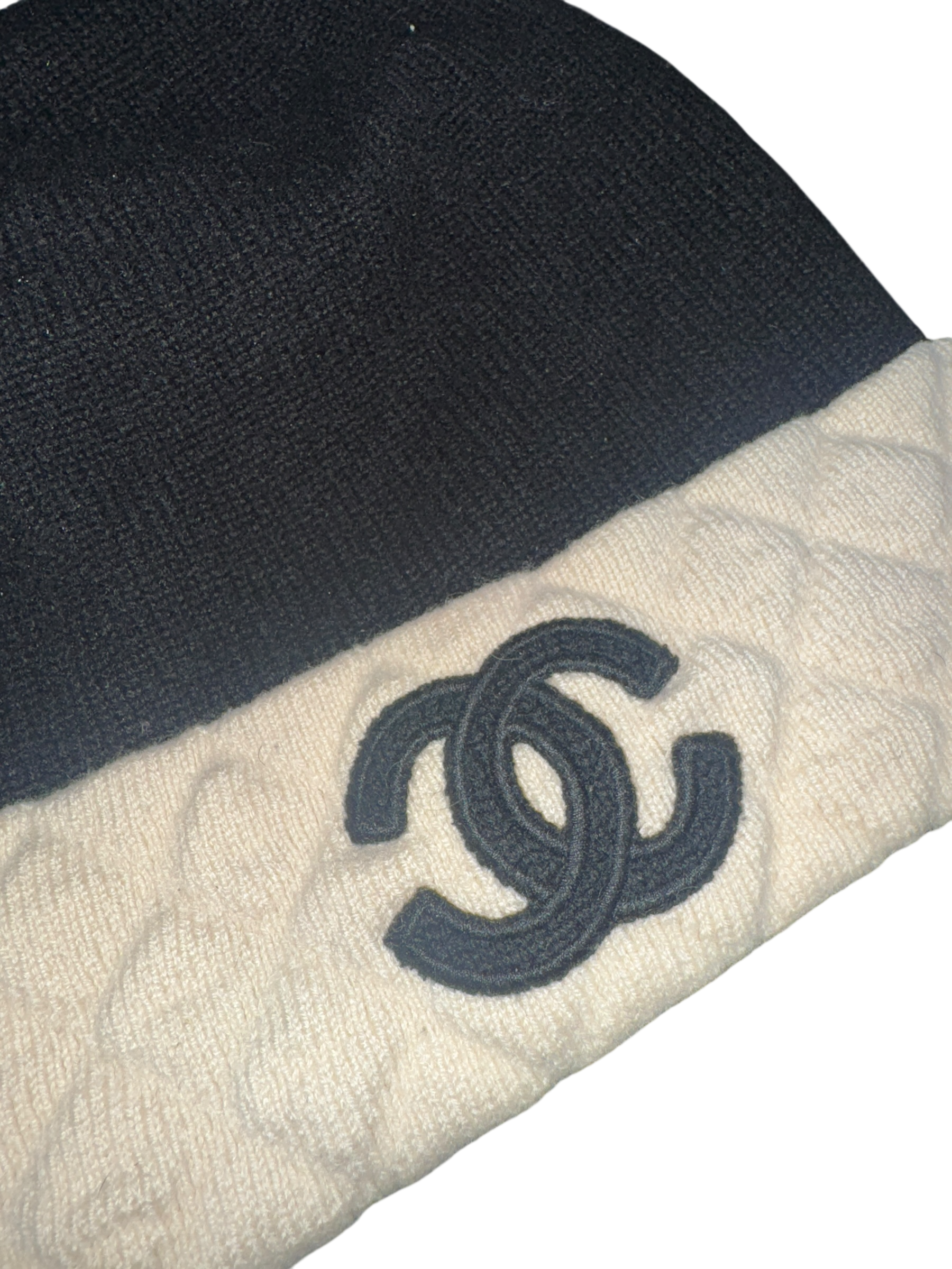 Channel Cashmere Beanie